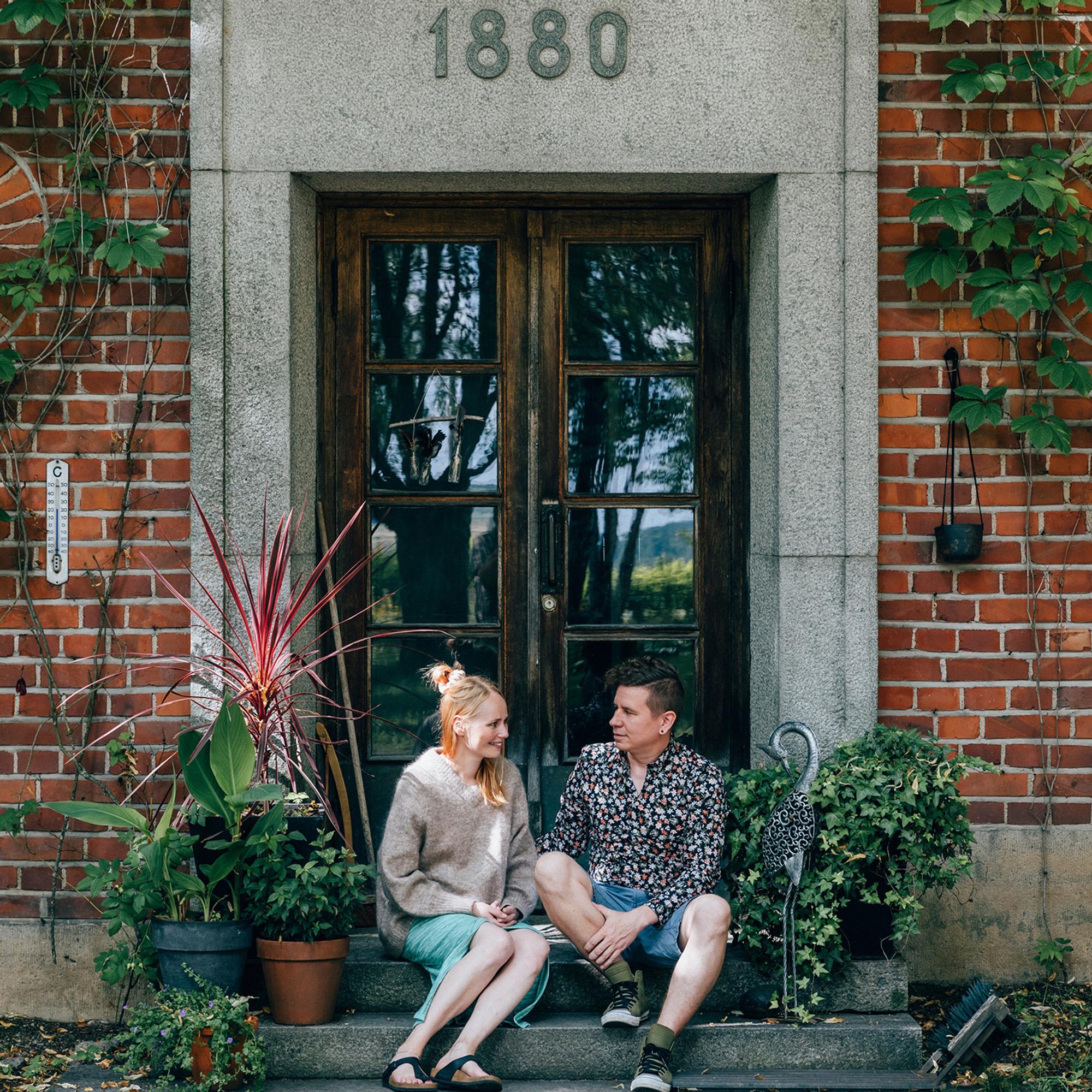 This old leather factory needed near round-the-clock renovation for seven years—“Our youth protected us,” say Janita and Otto now