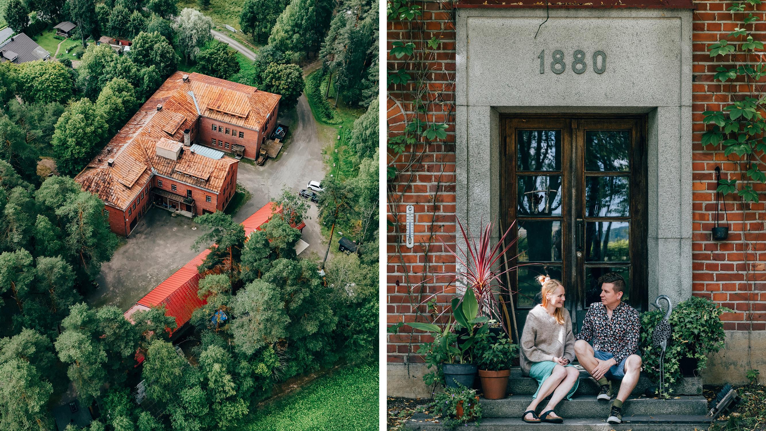 This old leather factory needed near round-the-clock renovation for seven years—“Our youth protected us,” say Janita and Otto now