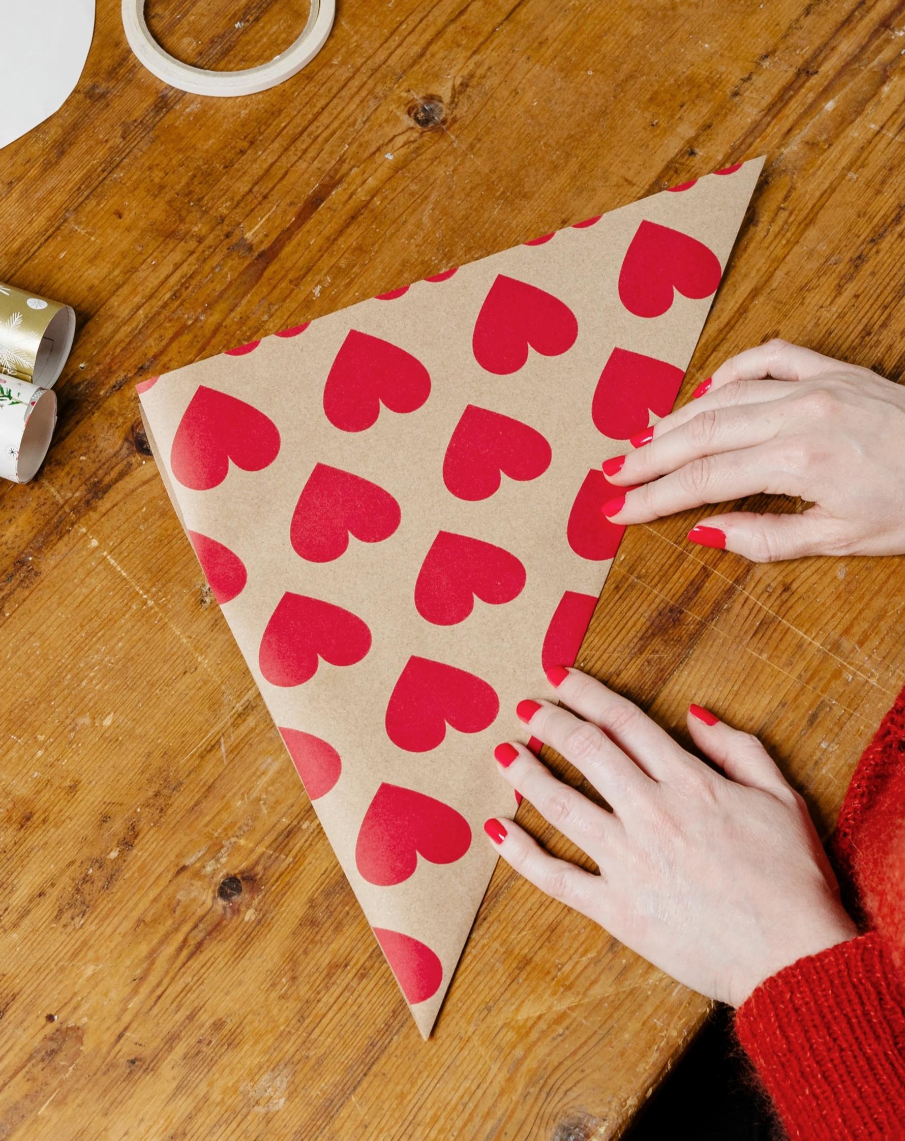 Halving a paper square