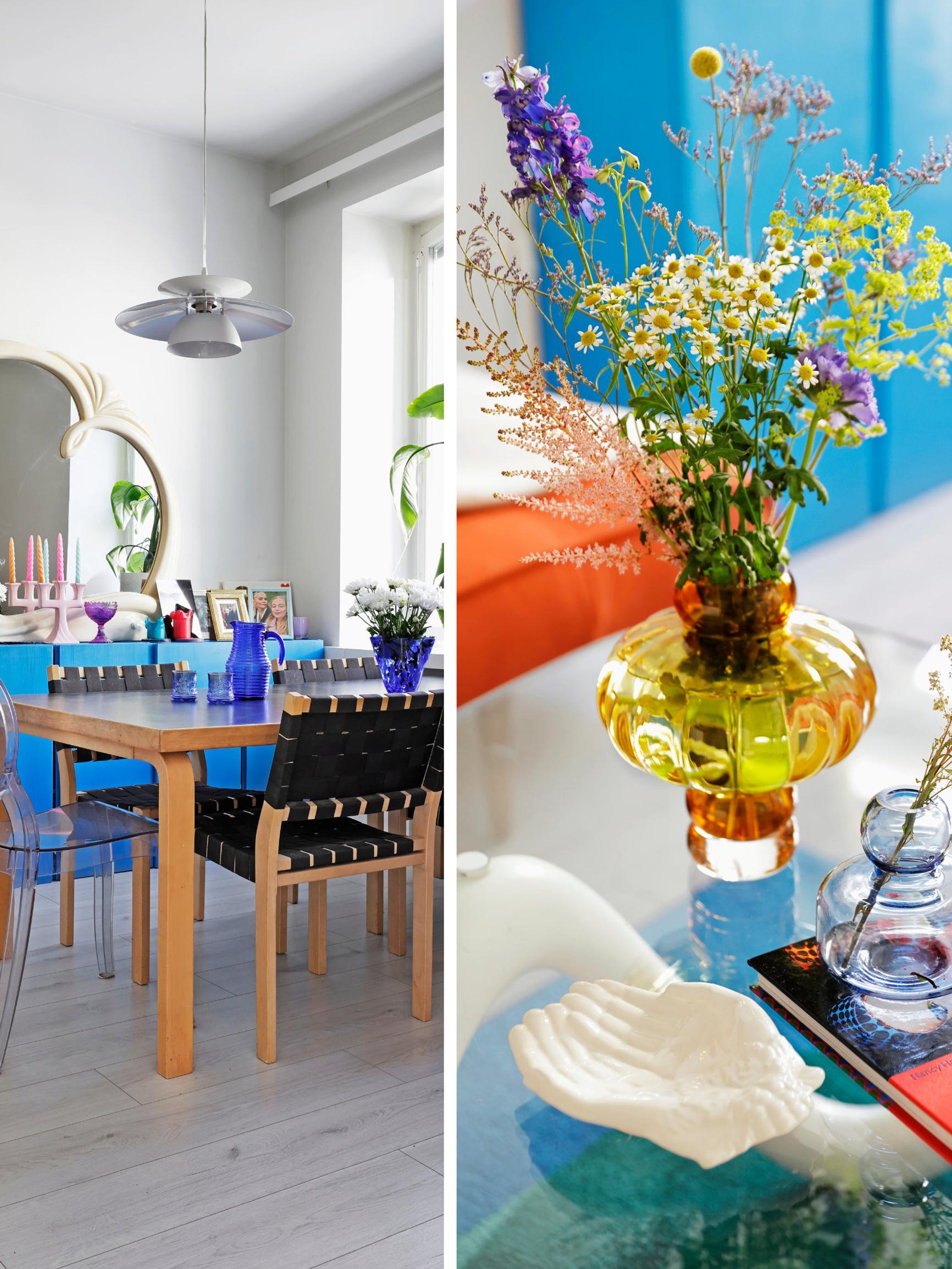 “I experienced a color awakening in Copenhagen”—inside Maria’s vibrant rental home in Helsinki