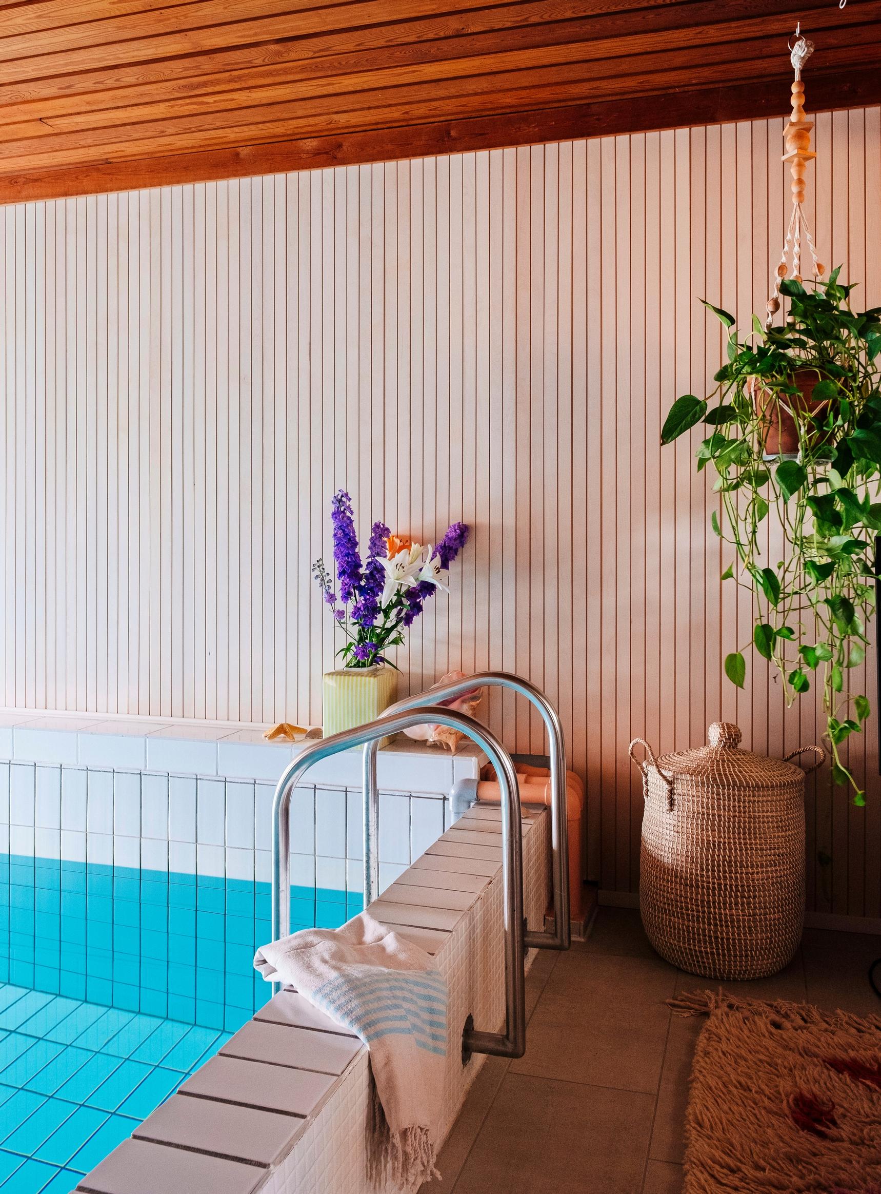 Pool room featuring paneled walls and ceiling