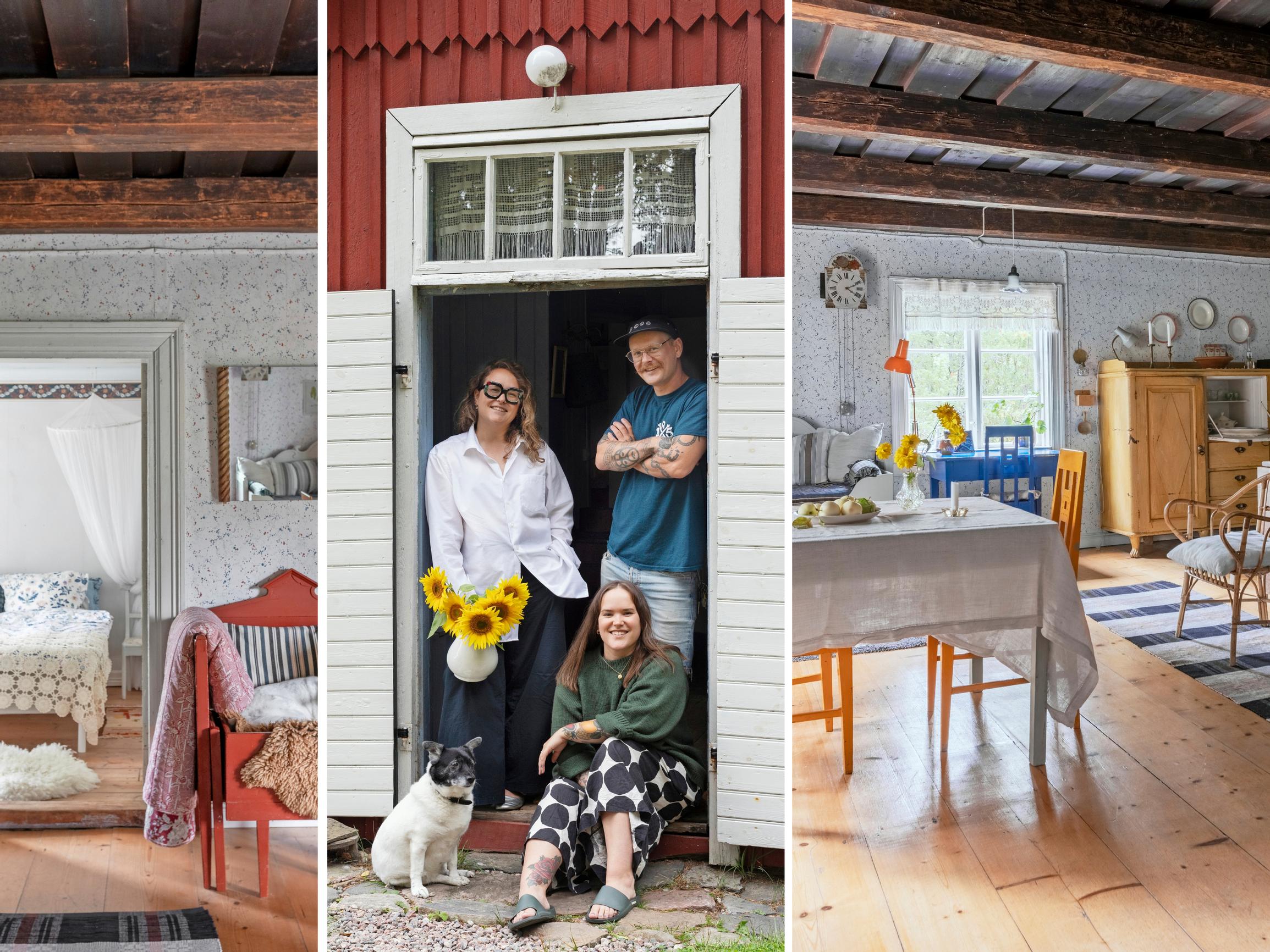 Siblings’ cherished 1860s cottage: “We wanted to find a shared place where we could spend time together with our families”