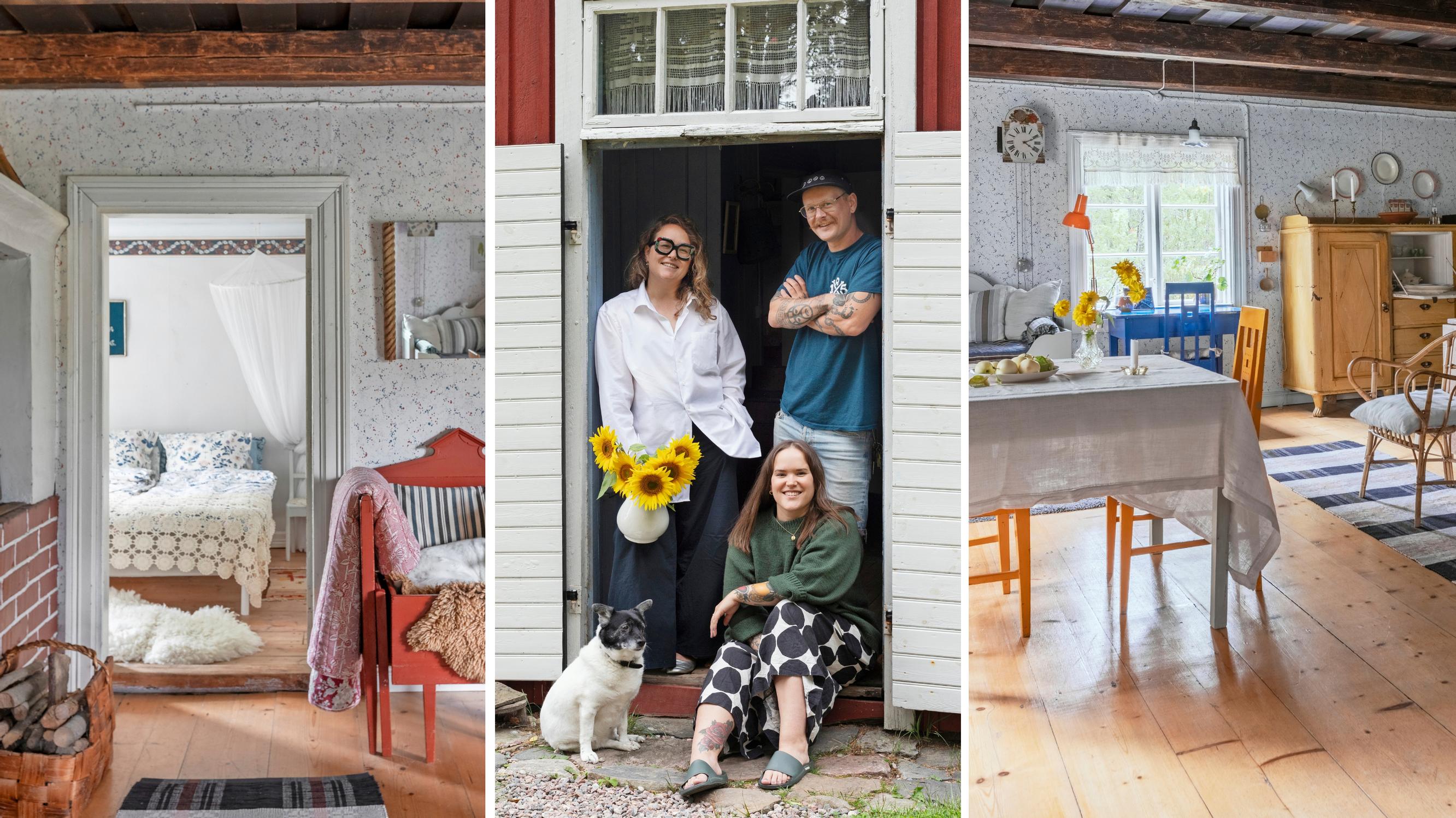 Siblings’ cherished 1860s cottage: “We wanted to find a shared place where we could spend time together with our families”