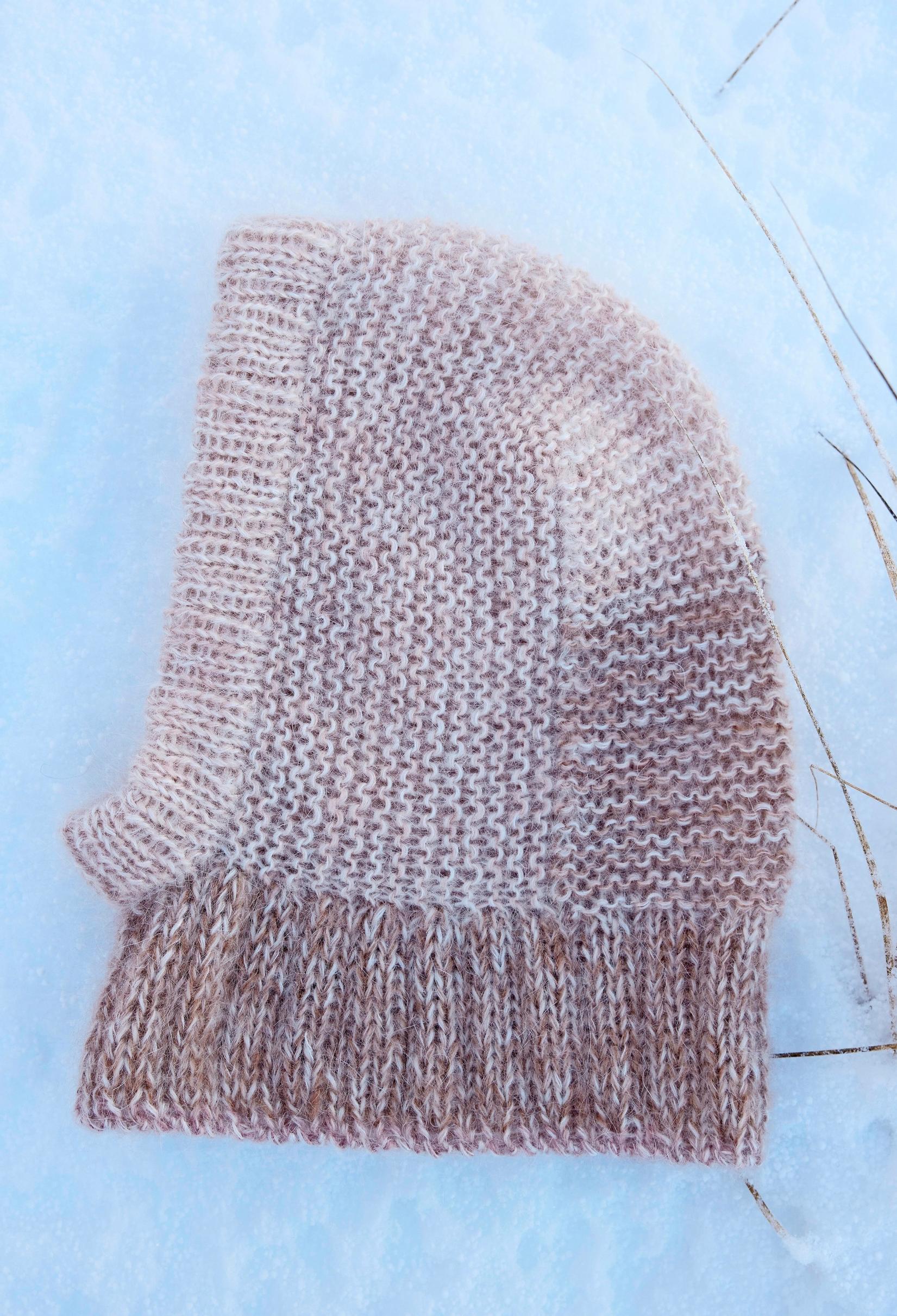 Knit balaclava pattern