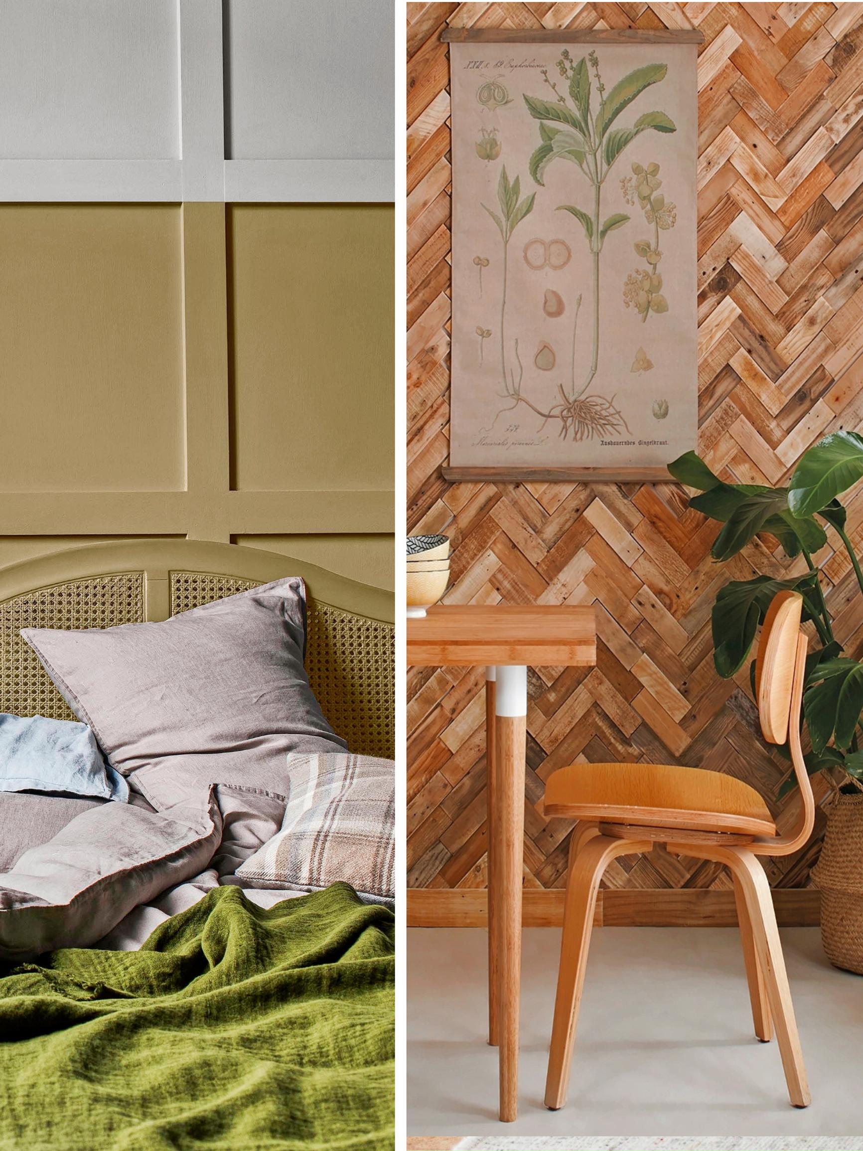 Goodbye dull walls: 10 illusion wallpapers and herringbone patterns to transform your space