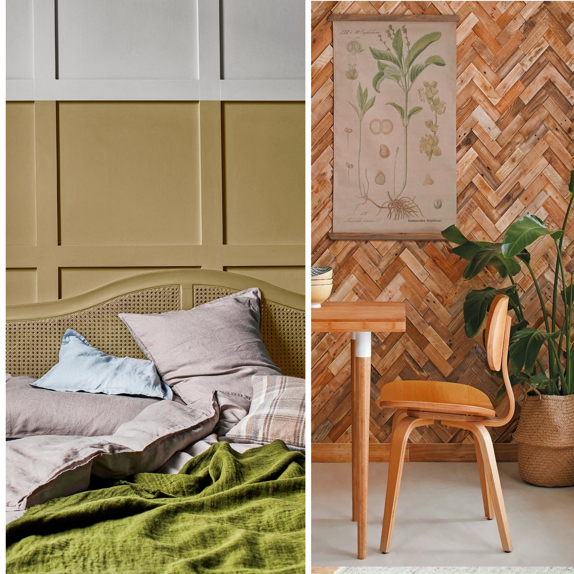 Goodbye dull walls: 10 illusion wallpapers and herringbone patterns to transform your space