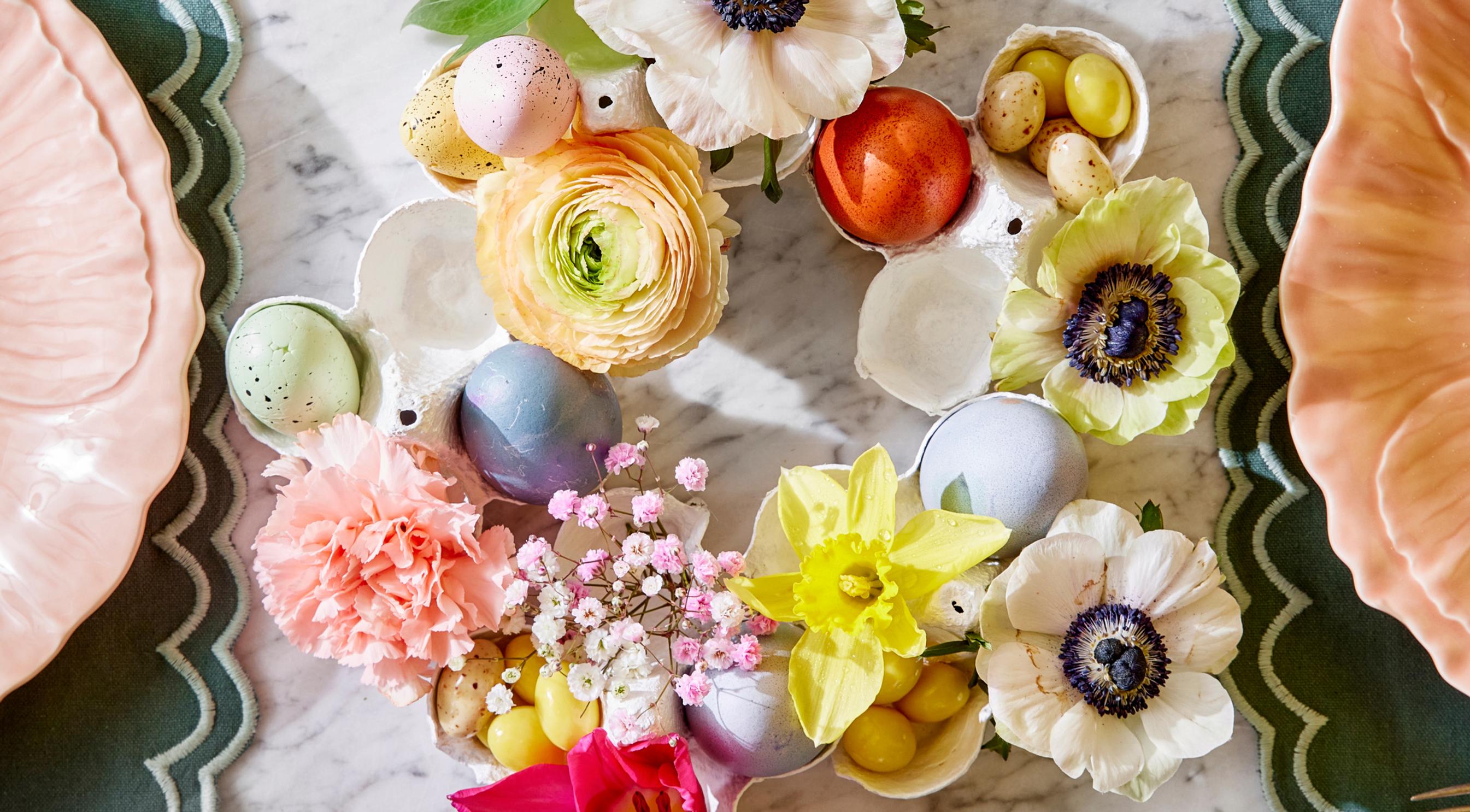 Egg carton craft for Easter: make the cutest centerpiece—here’s a super-easy tutorial!