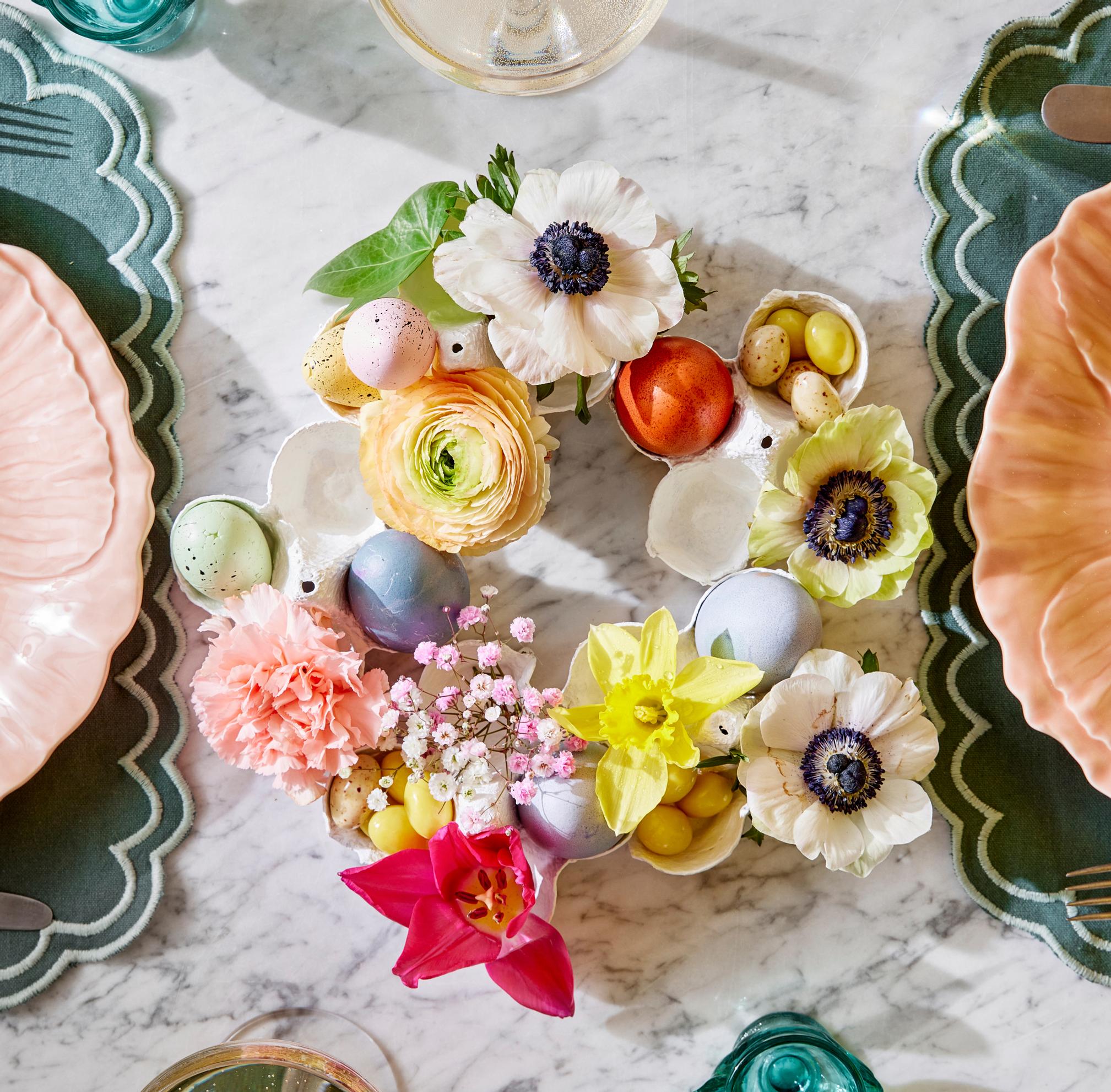 Egg carton craft for Easter: make the cutest centerpiece—here’s a super-easy tutorial!