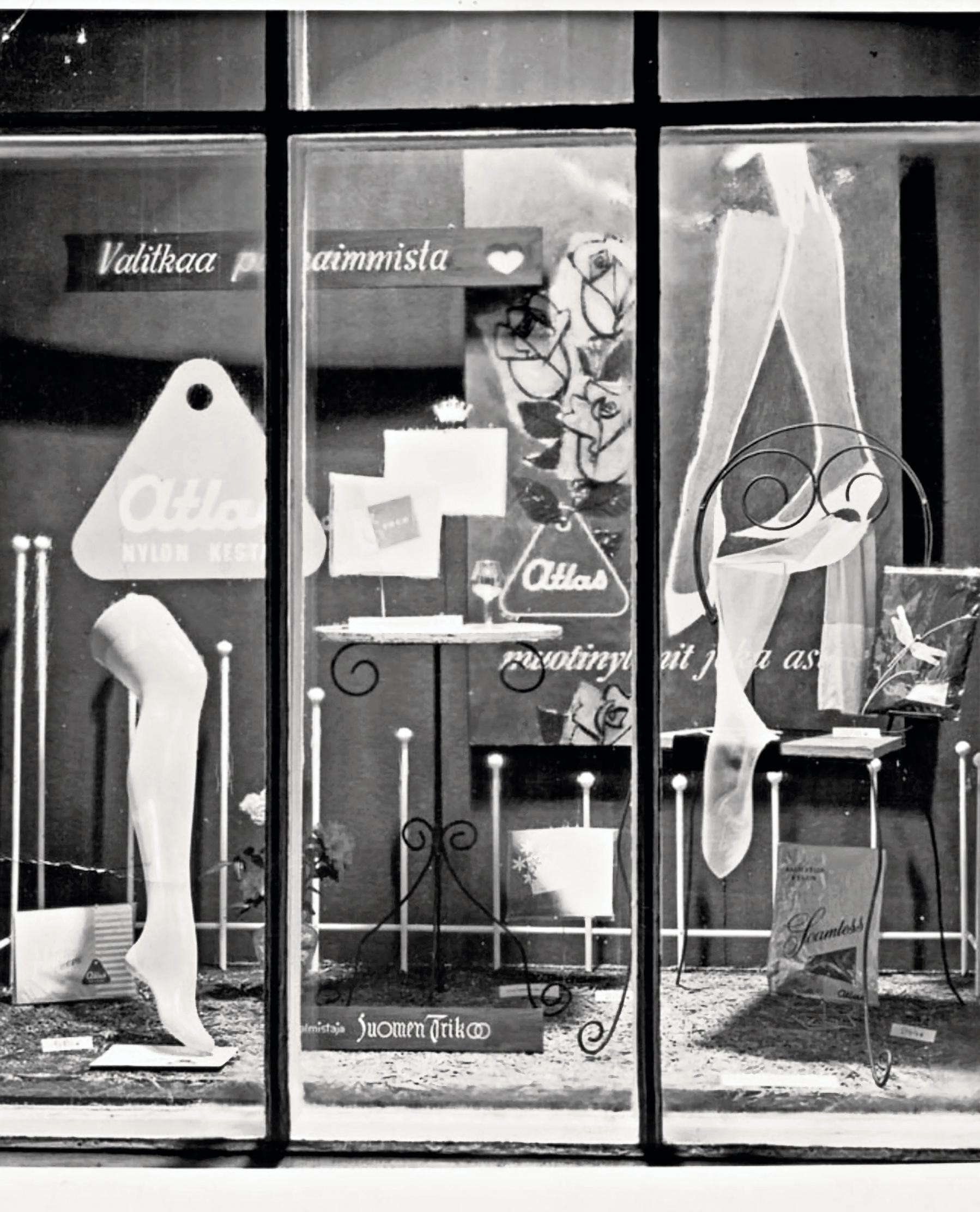 Display window of the general store