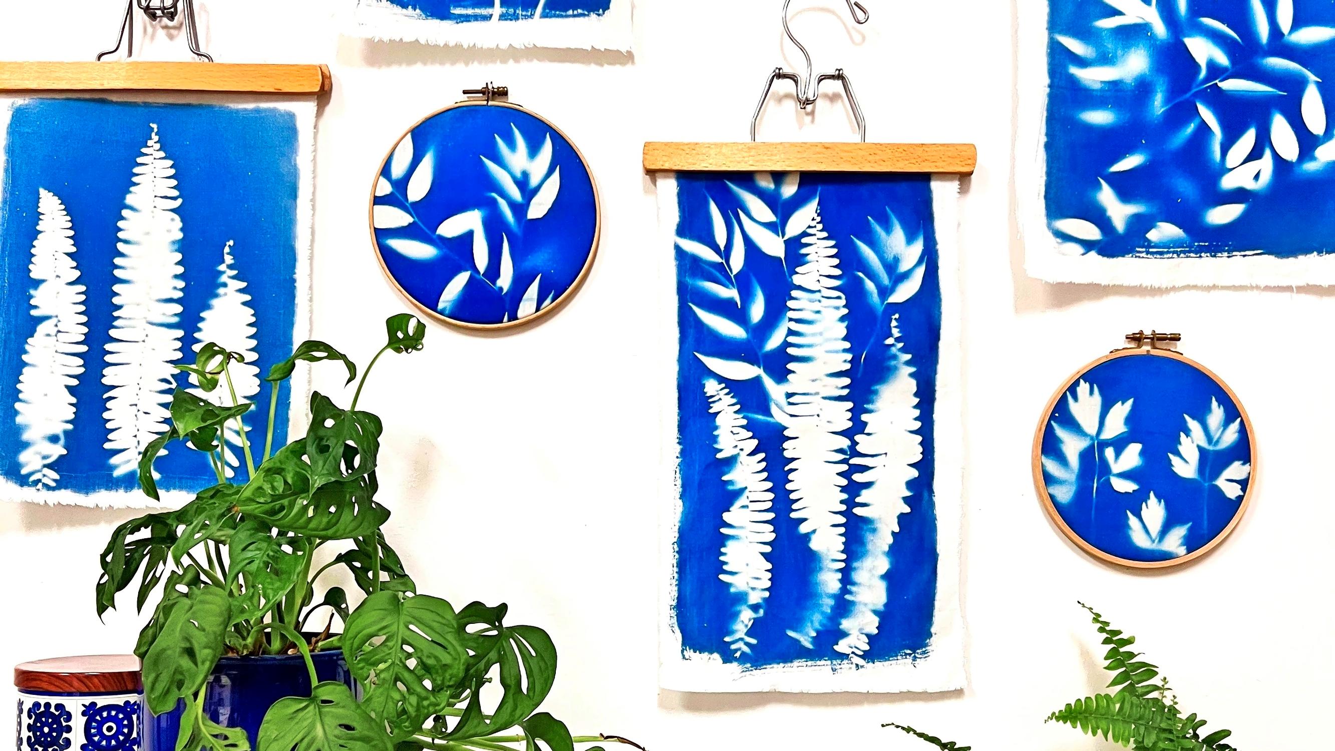 Create stunning cyanotype art in the sun—here’s how to do it