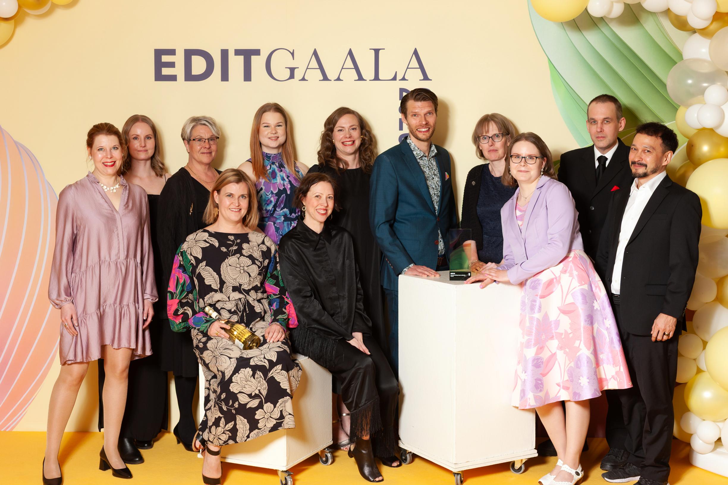 The Kotona team at the Edit gala