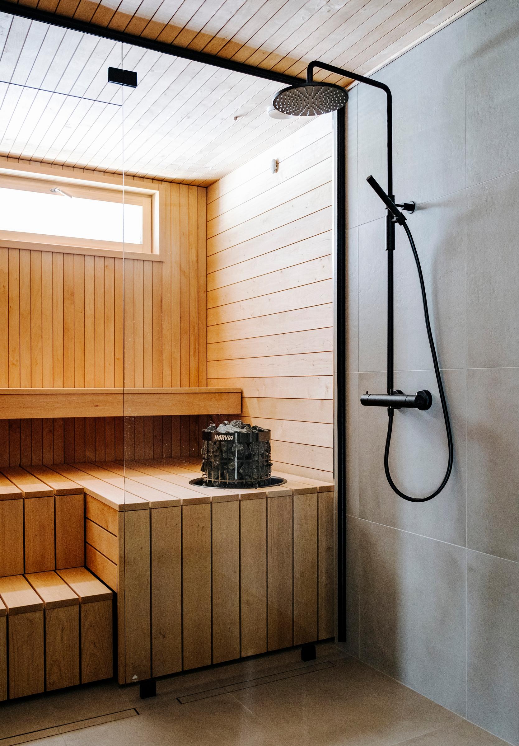 Sauna at Site 4 Pikku Maininki (“Little Rolling Sea”).
