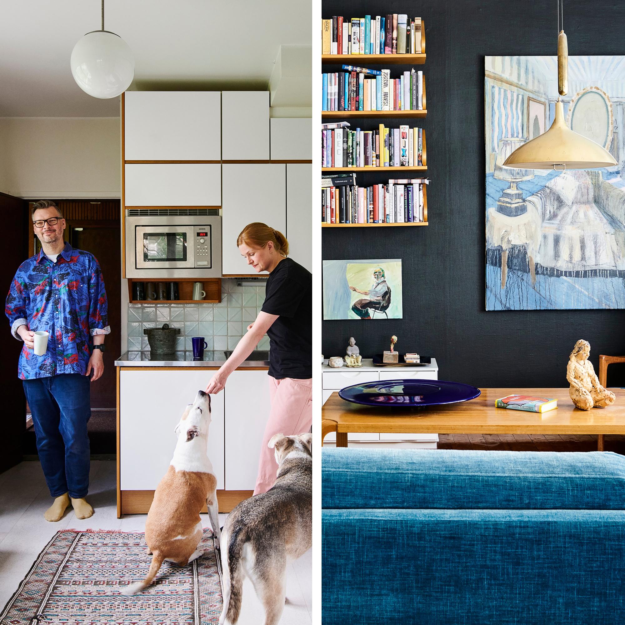 Jussi bought his beloved grandmother’s house—furniture and all: “History makes the house meaningful”