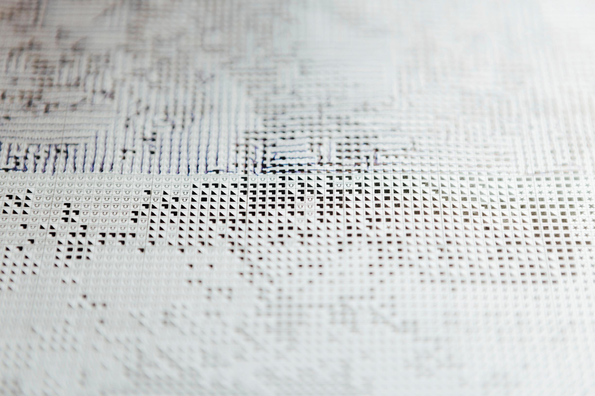 A cross-stitch pattern.