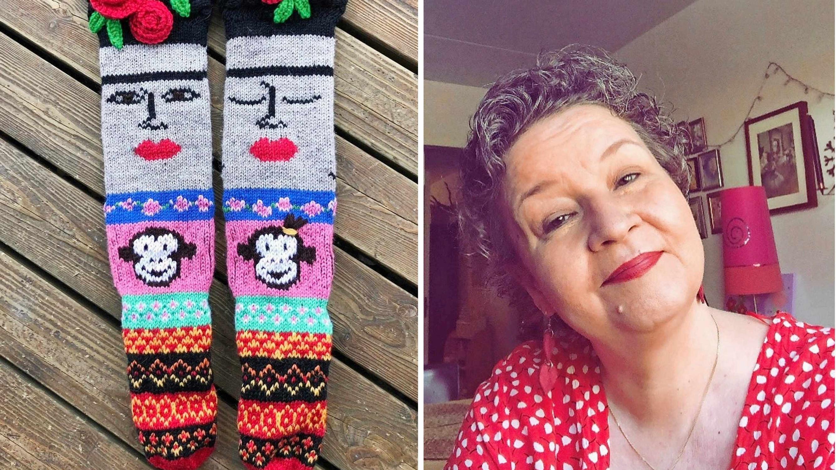 “When my mom died, knitting saved me”—now Marjut’s wool socks carry on her mother’s legacy