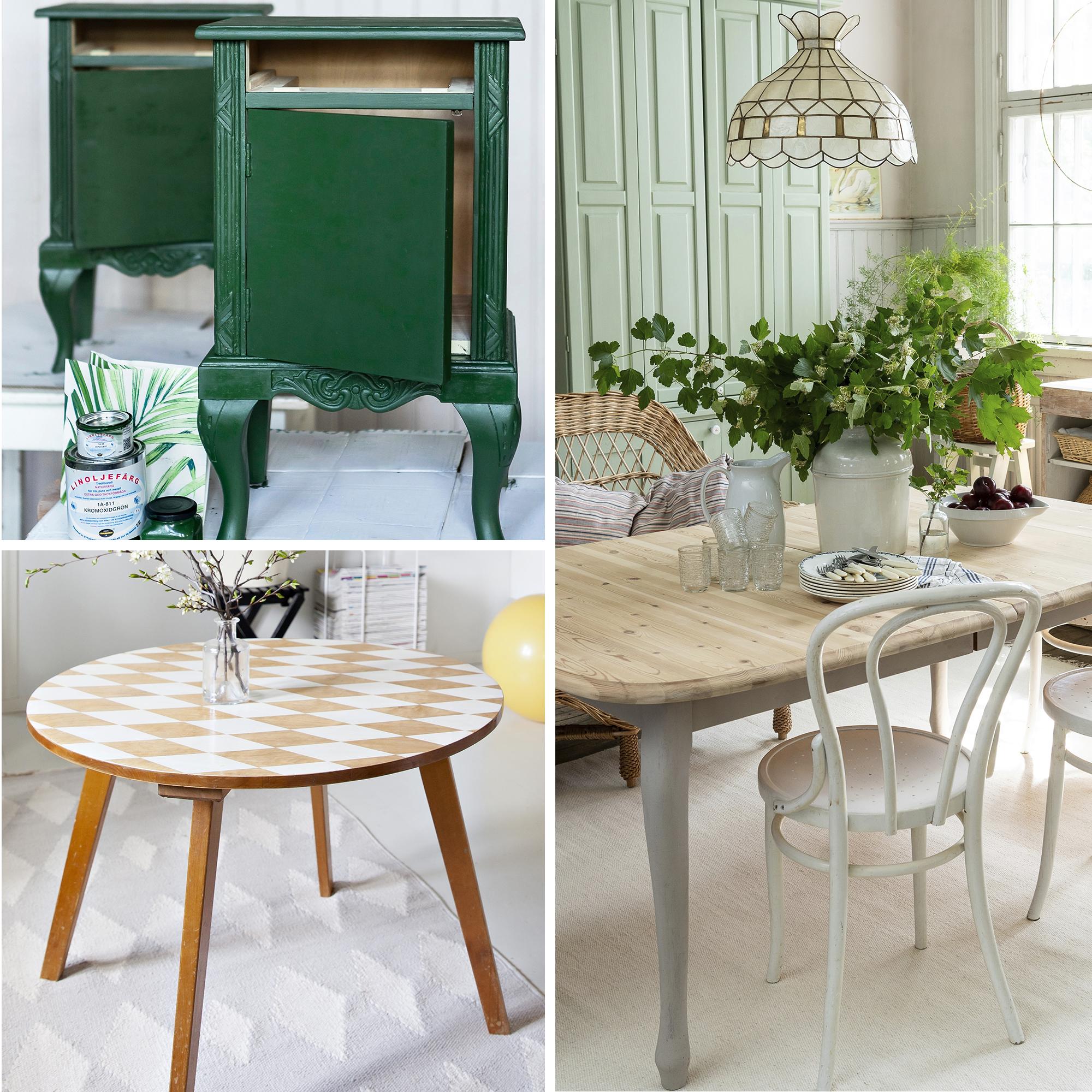 6 ways to transform your old wooden table at home
