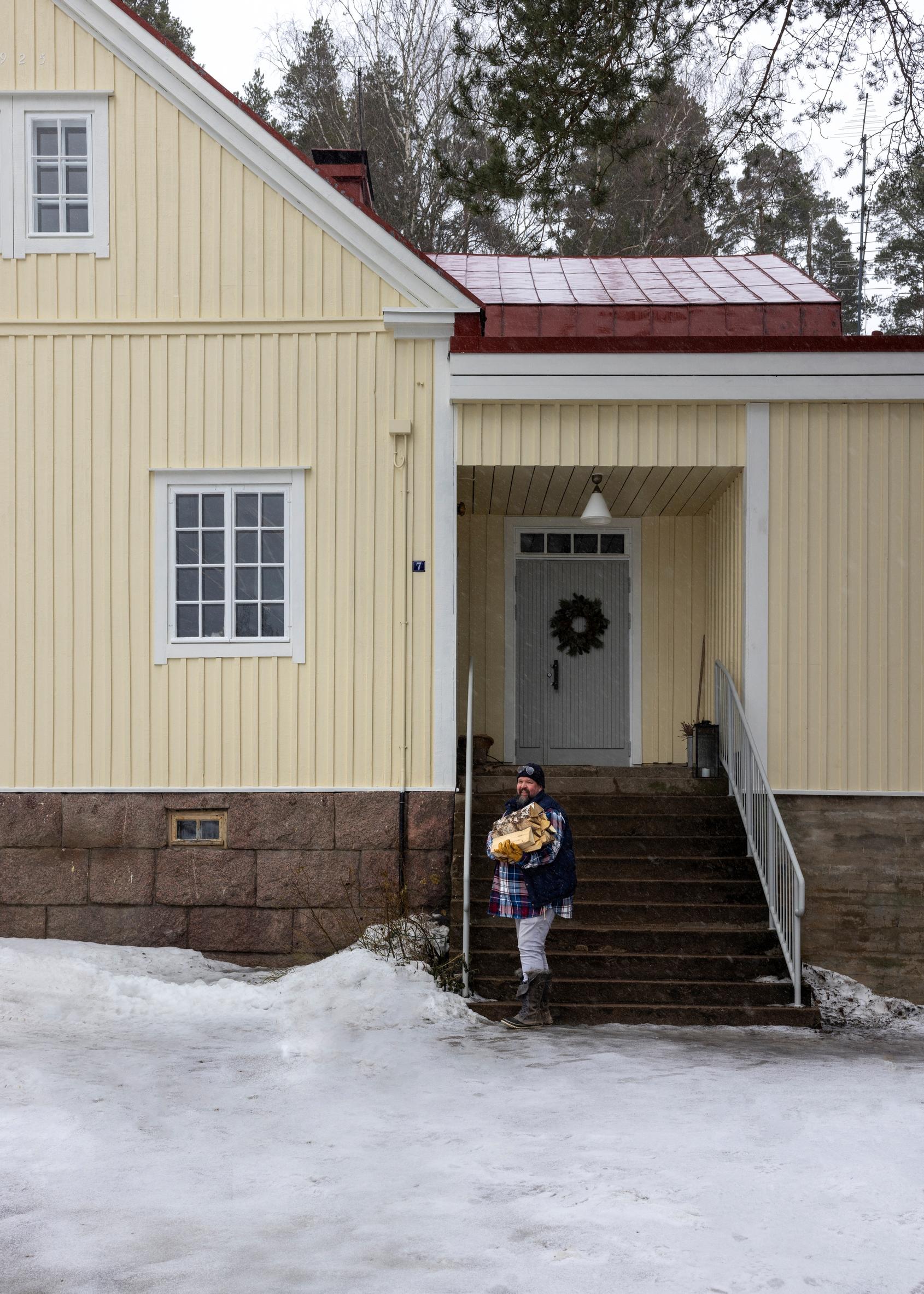 The entrance to the old school