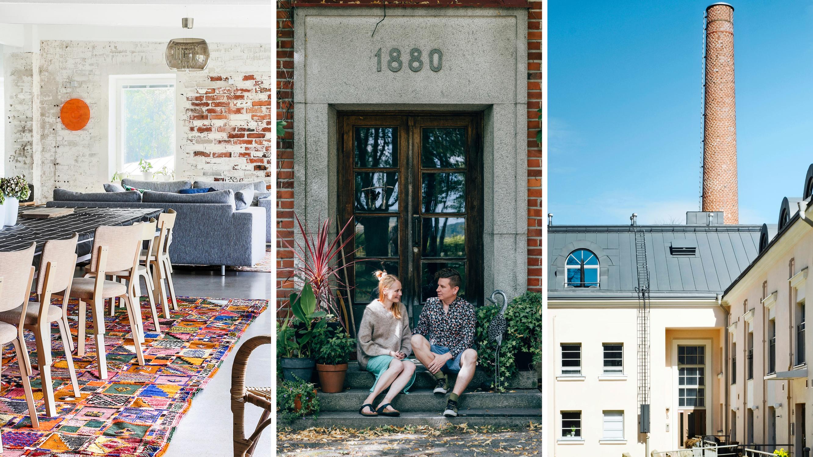 The factory fell silent—but life goes on! Here are 5 unique homes in old factory buildings