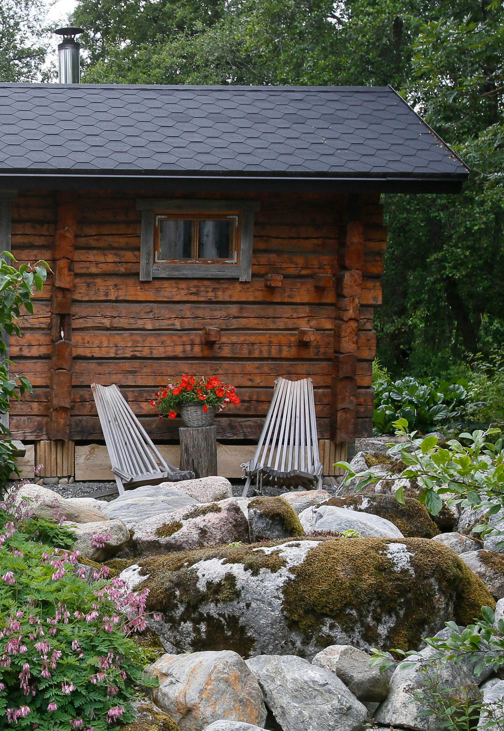 Log sauna