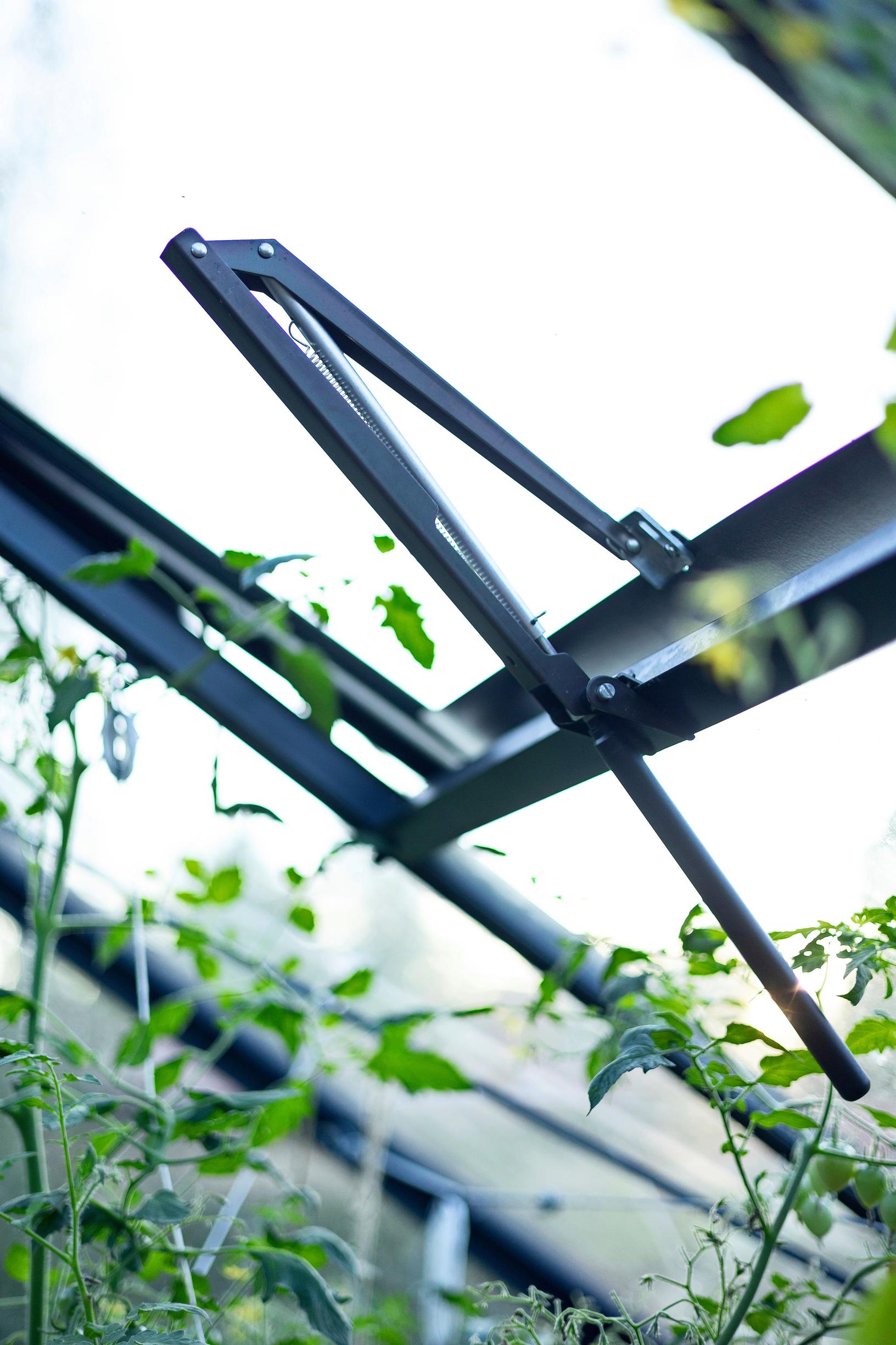 Greenhouse roof vent