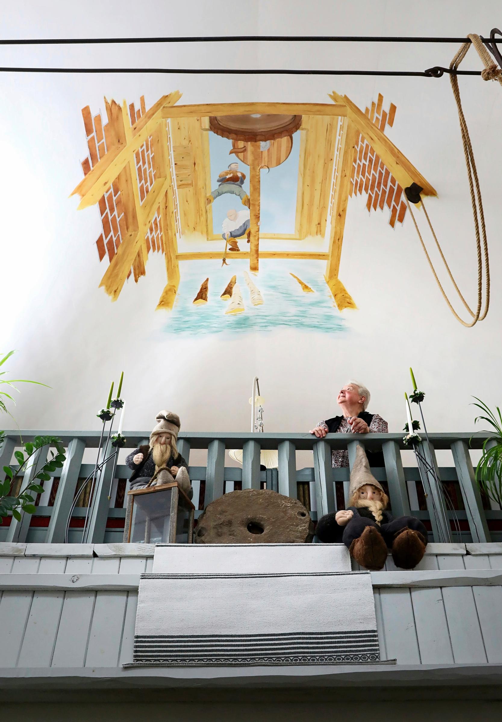 Yrjö Uurtimo’s ceiling painting