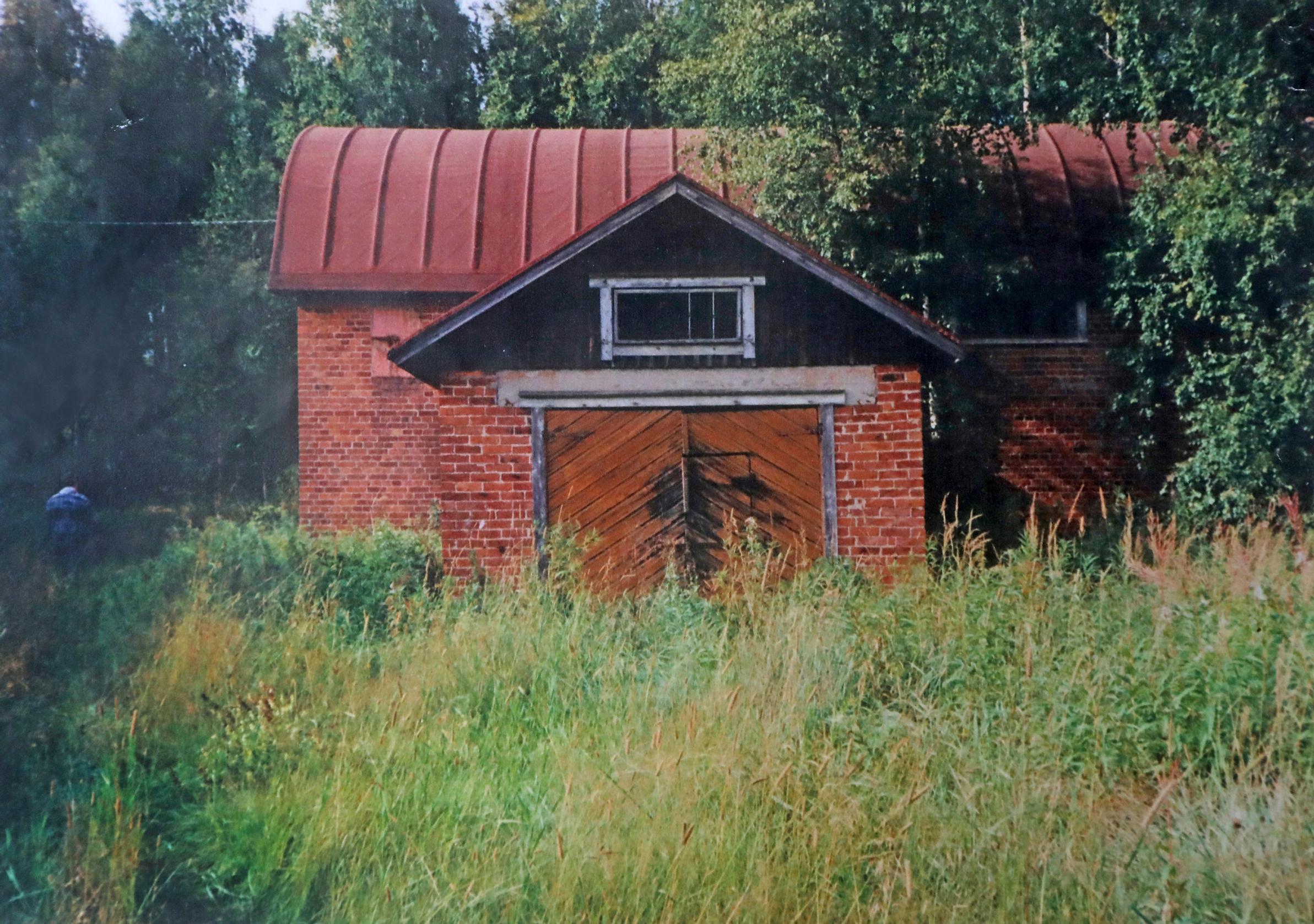 The overgrown garden of the old mill