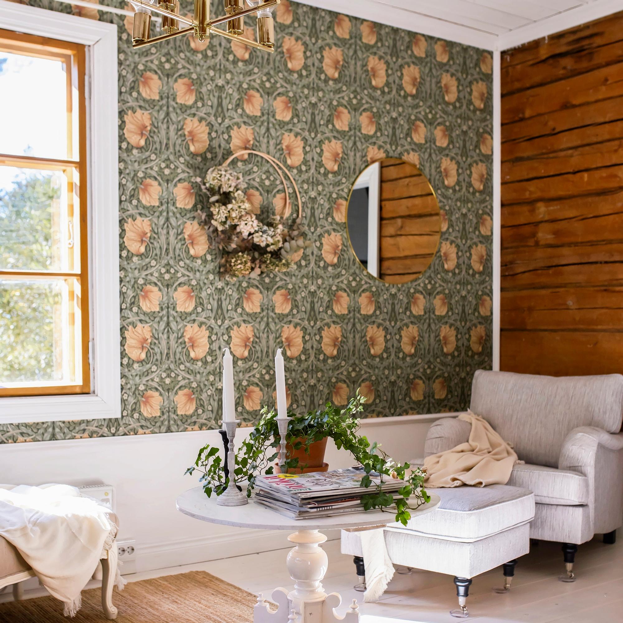 Welcome to the endless summer! 14 romantic floral wallpapers to transform your home