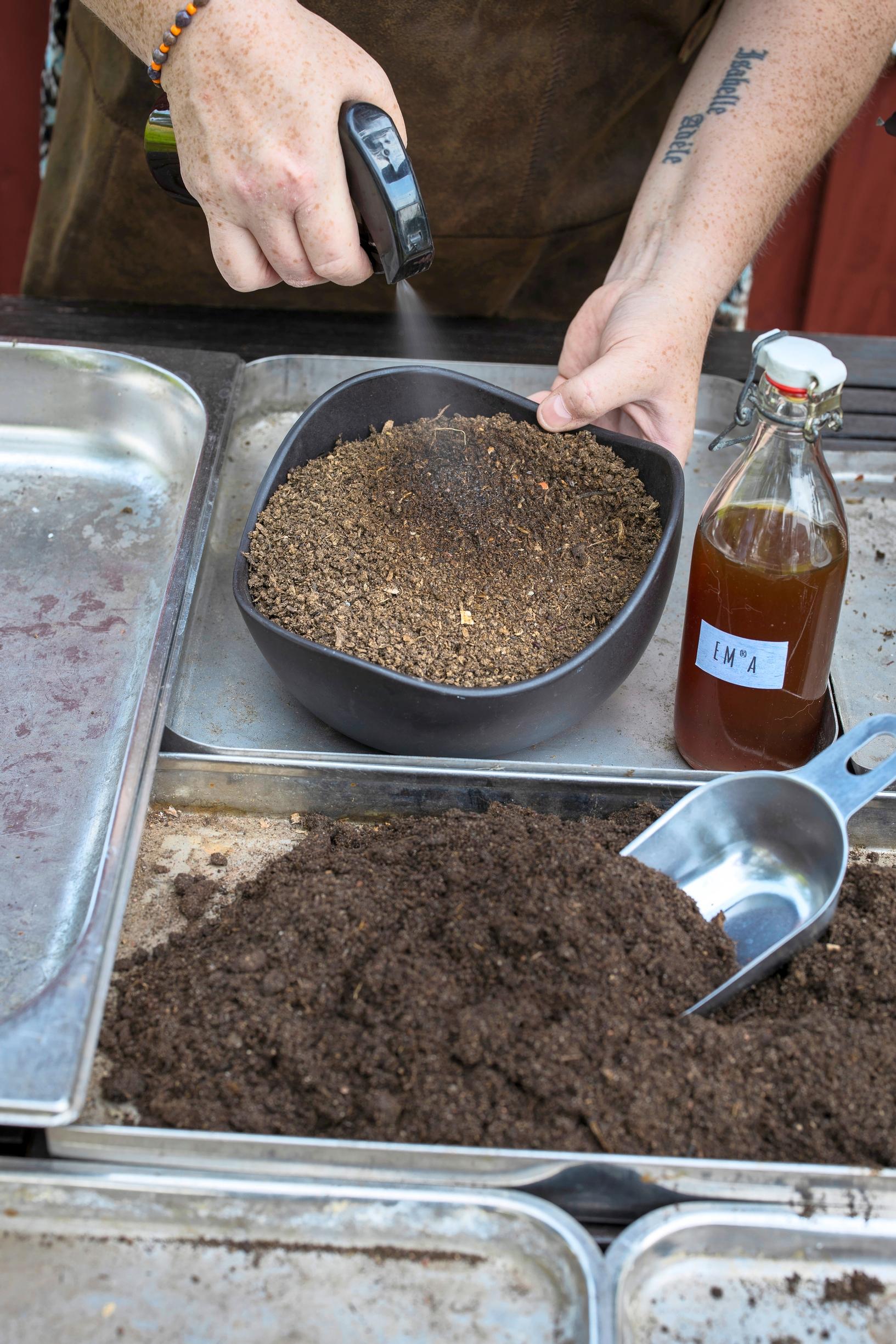 soil mix houseplant bokashi soil microbial solution bagged soil
