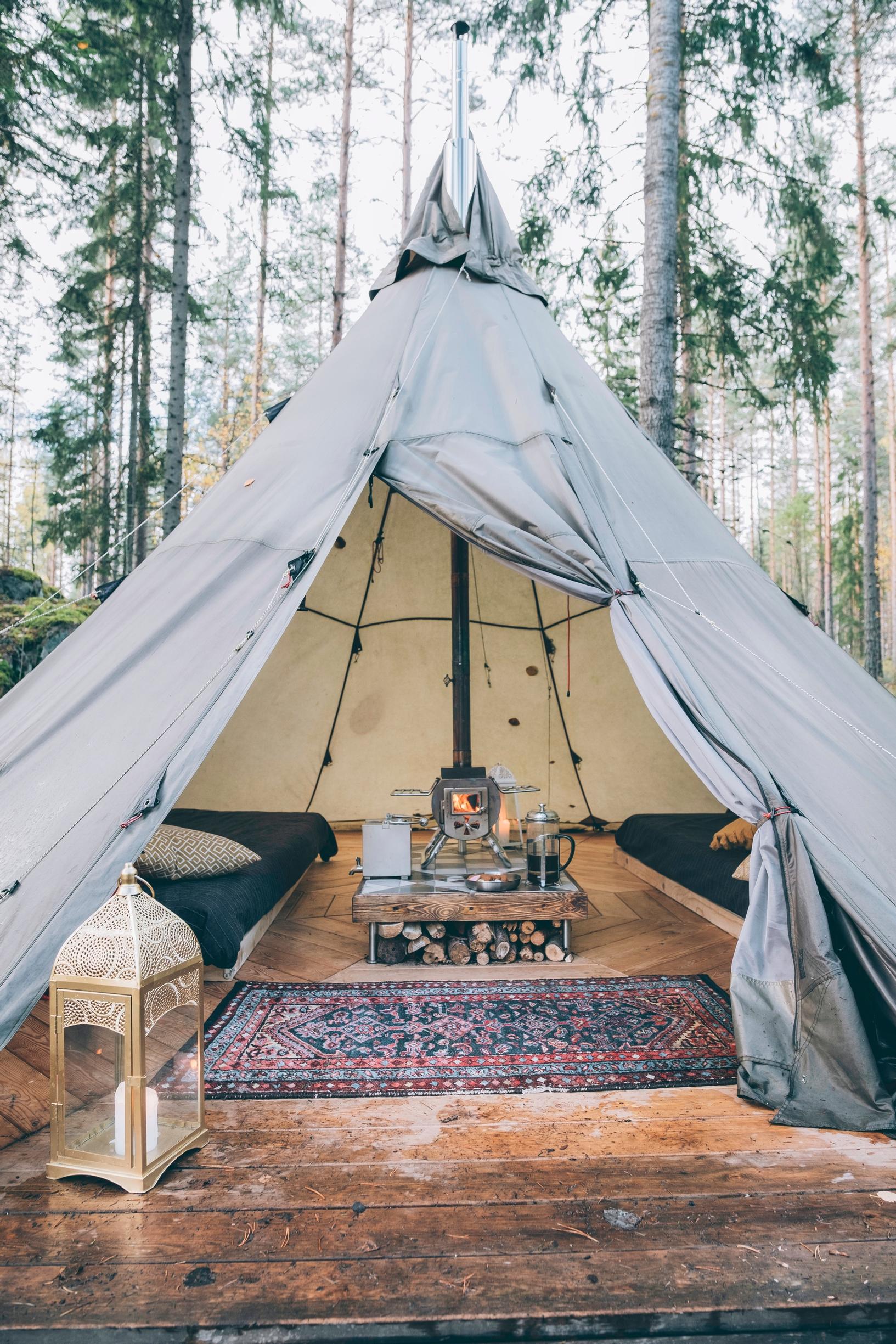 Tent’s Moroccan-inspired interior