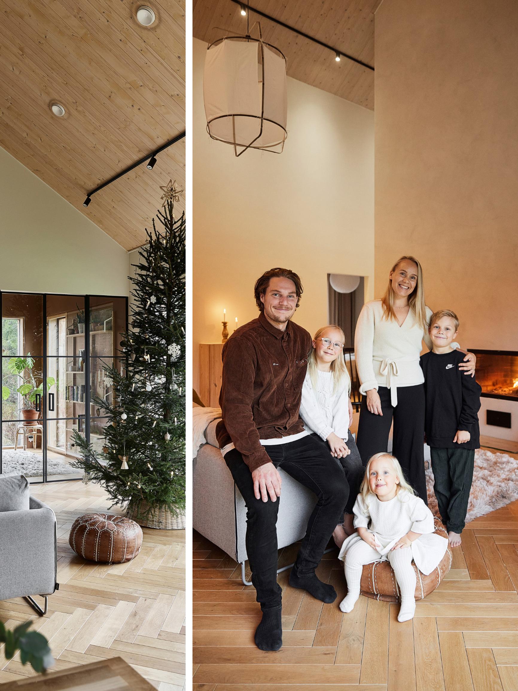 A new house is like a warm hug at Christmas—a peaceful surprise waits in a Finnish couple's yard