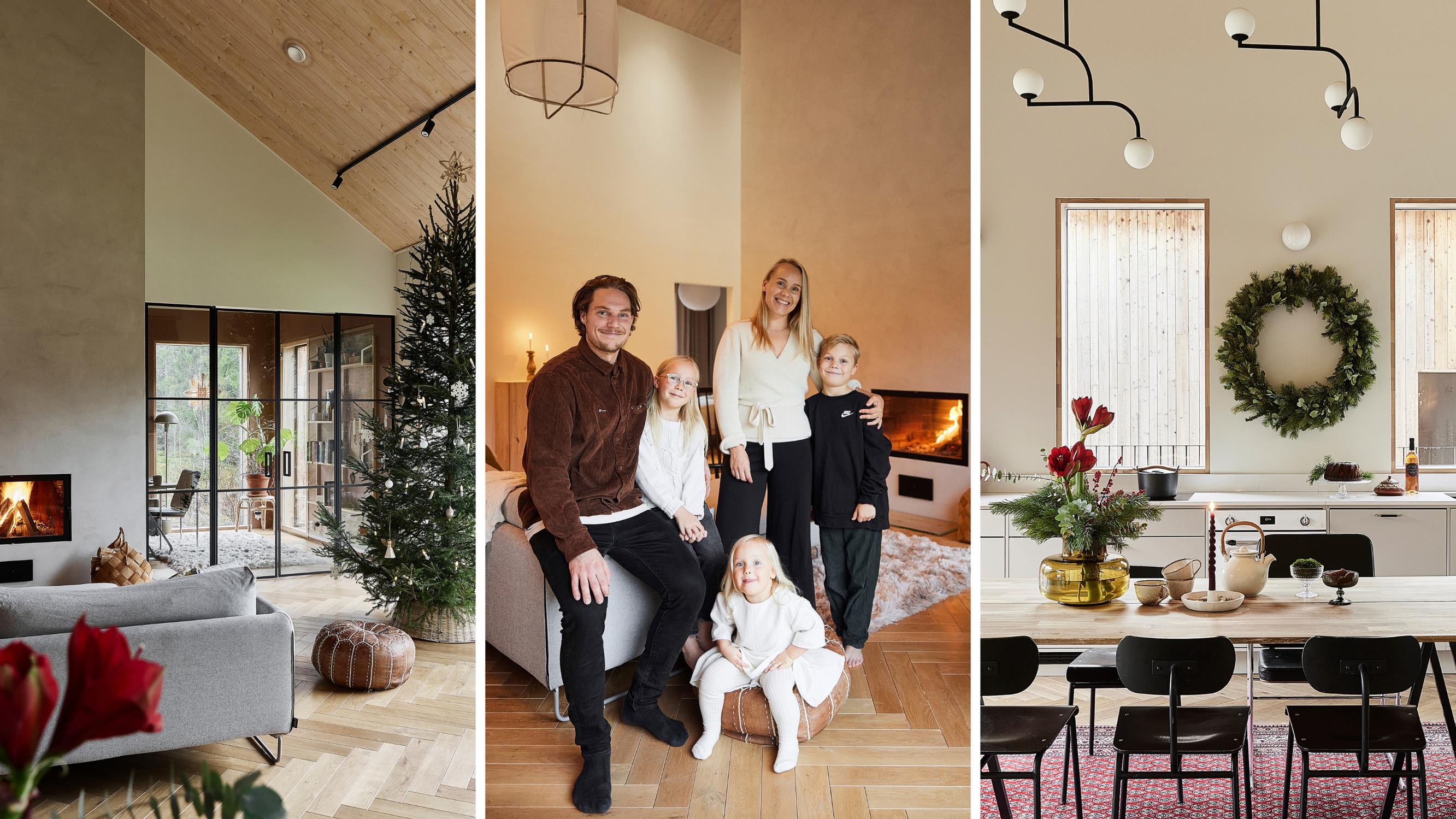 A new house is like a warm hug at Christmas—a peaceful surprise waits in a Finnish couple's yard