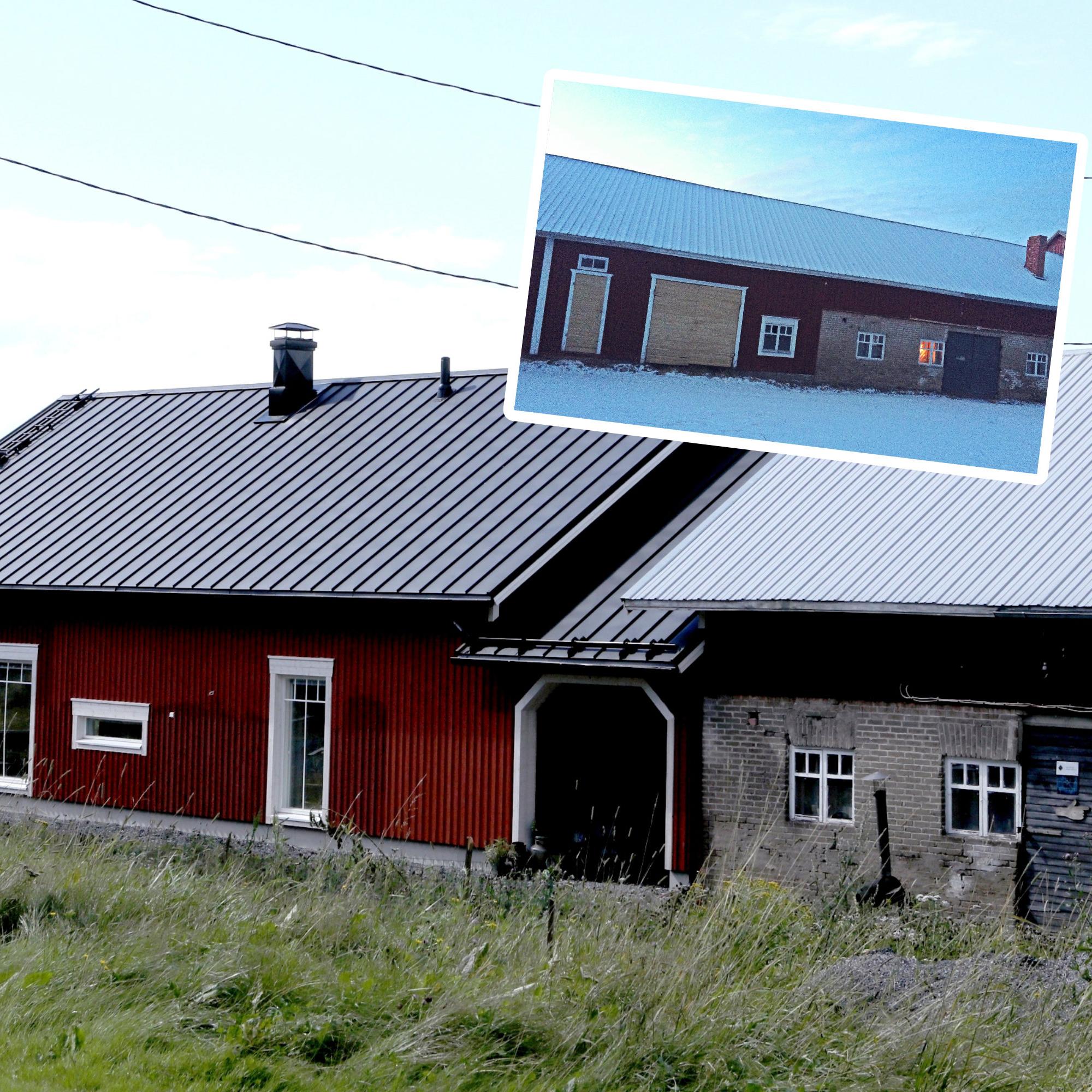 An old hay barn into a summer home? When their bold plan failed, Åsa and Johan had a new barn-like house built instead