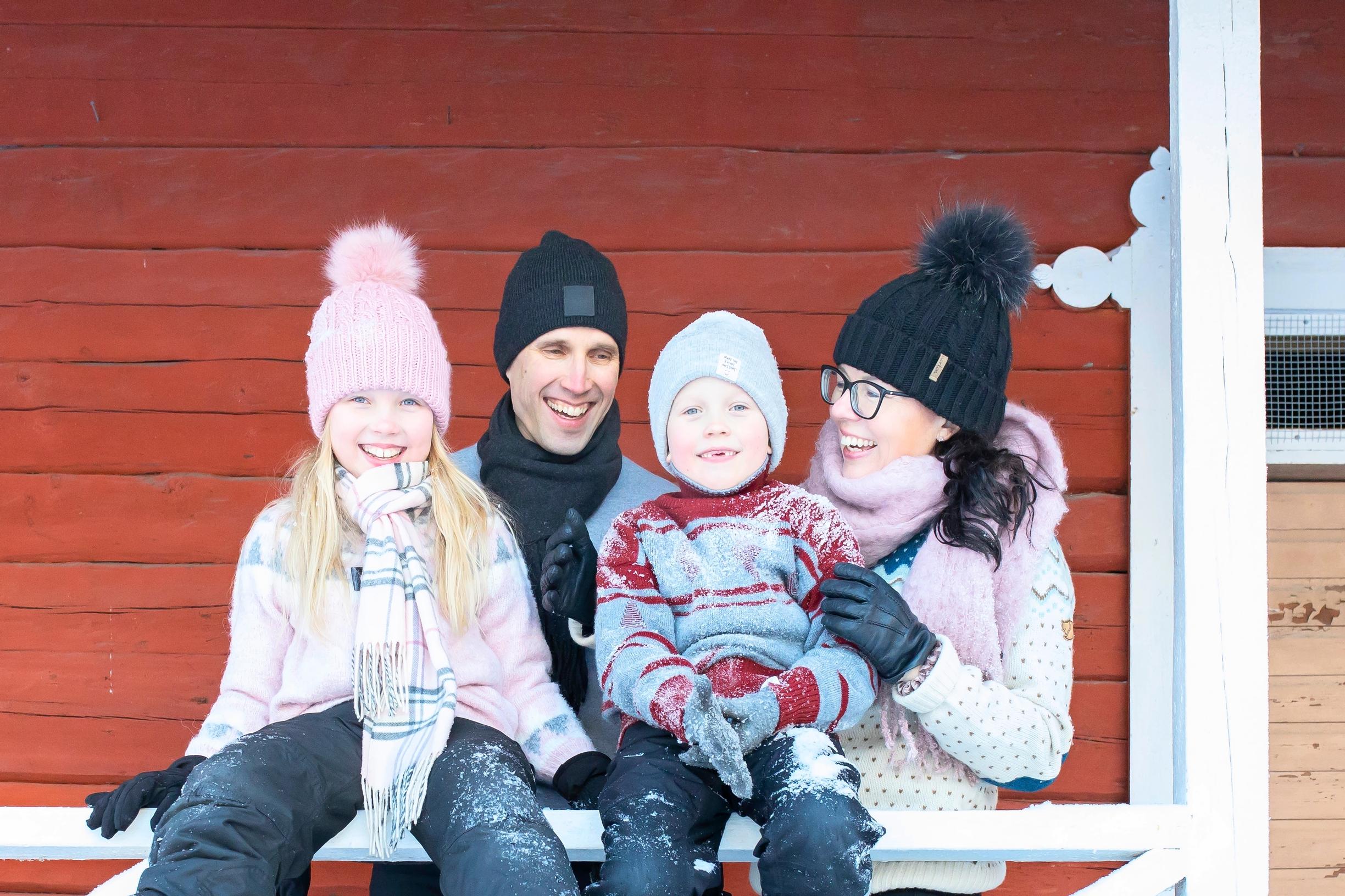 The Huhtaniemi family