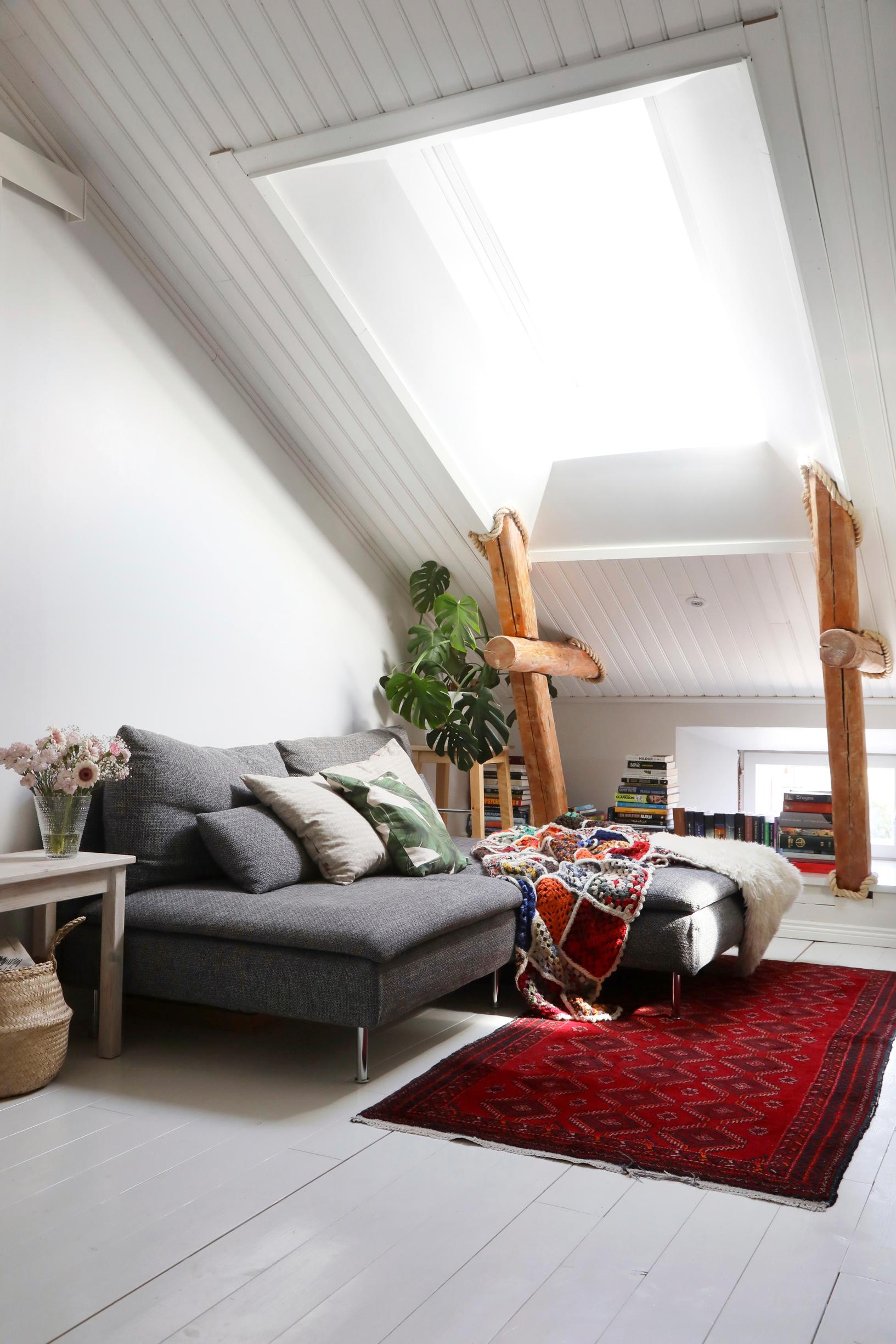Skylight in an old house