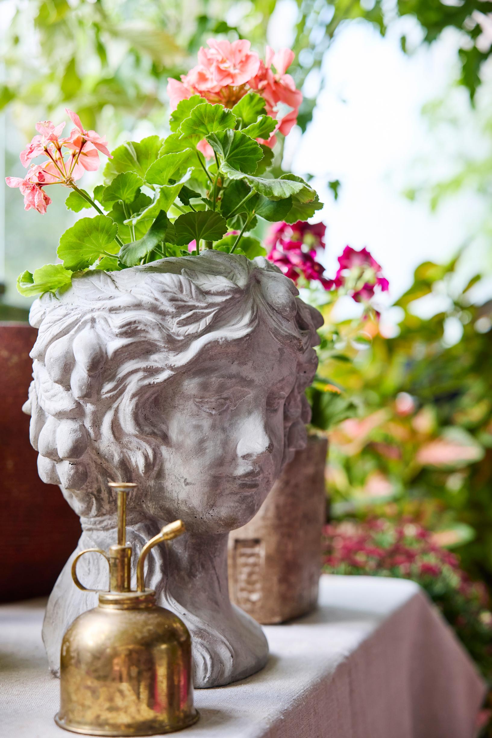 Interior designer’s balcony
