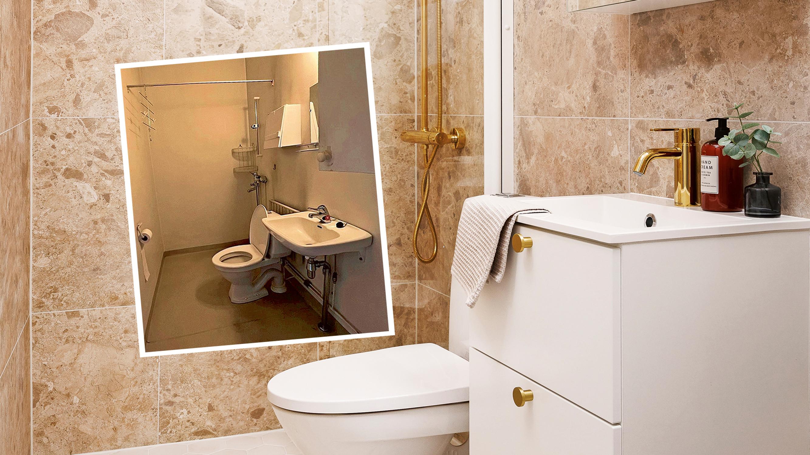 Transforming a tiny bathroom: how thoughtful material choices brought luxury to a 3-square-meter space