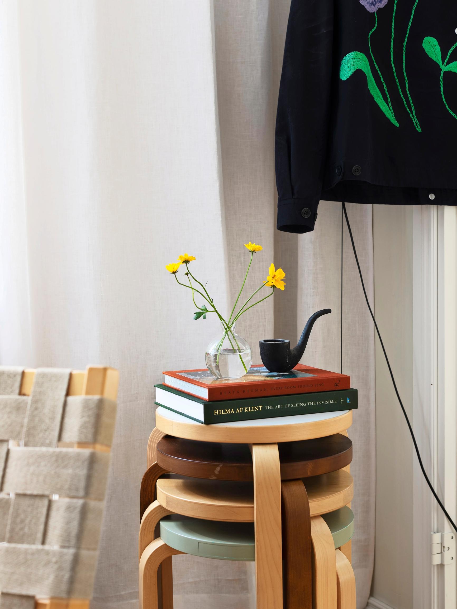 A little wobbly, but oh-so stackable: early Alvar Aalto stools can be surprisingly valuable