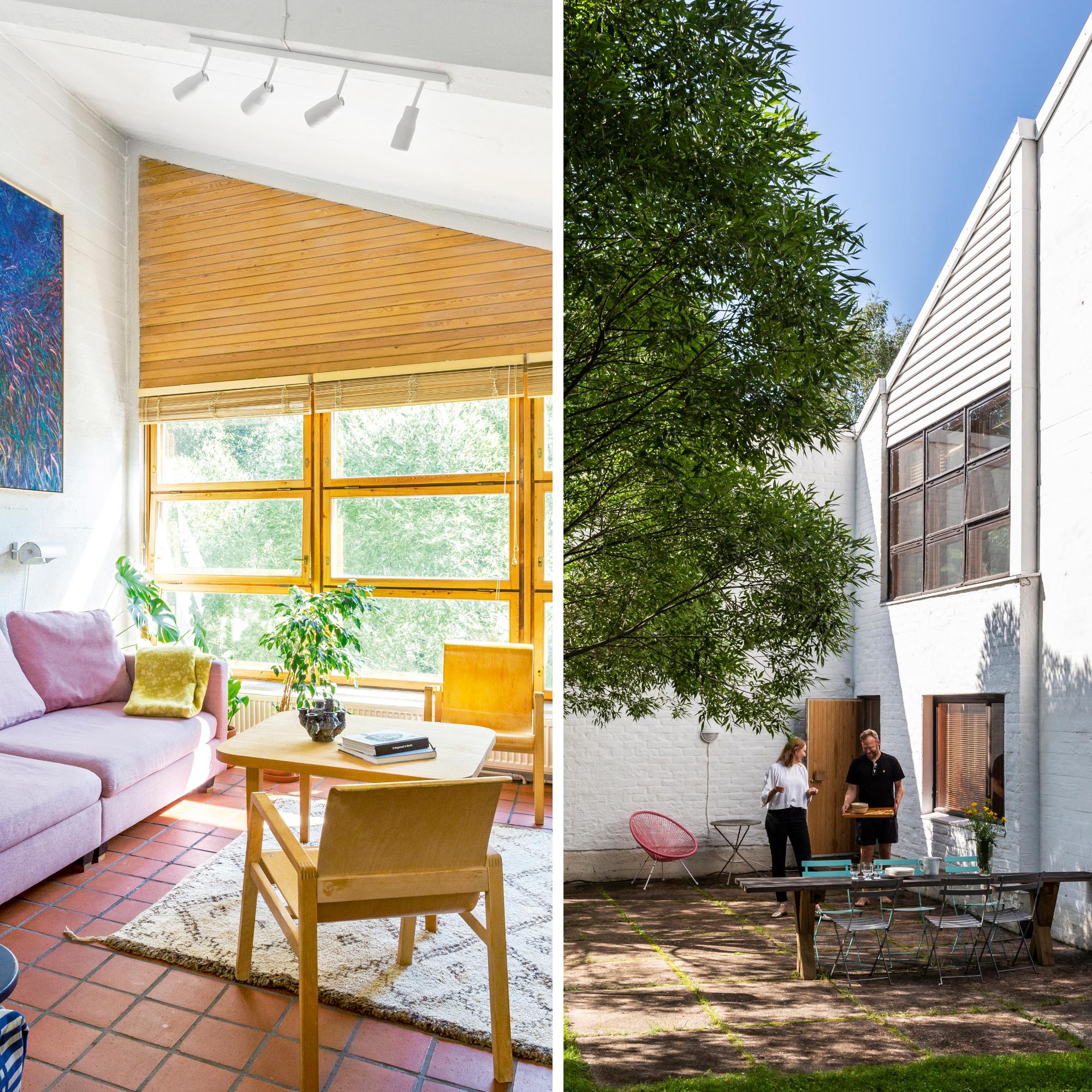 Family home in a heating plant designed by Alvar Aalto: “We didn’t find the building; it found us”
