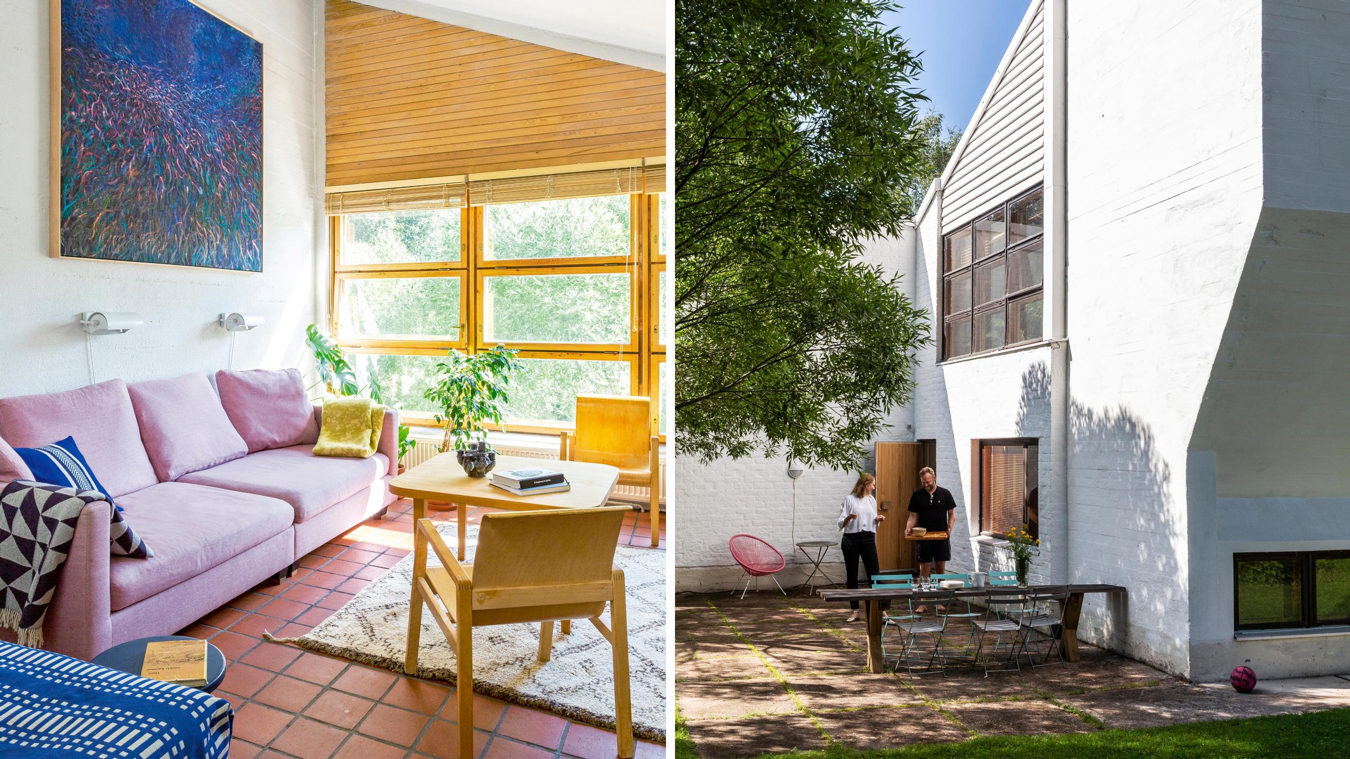Family home in a heating plant designed by Alvar Aalto: “We didn’t find the building; it found us”