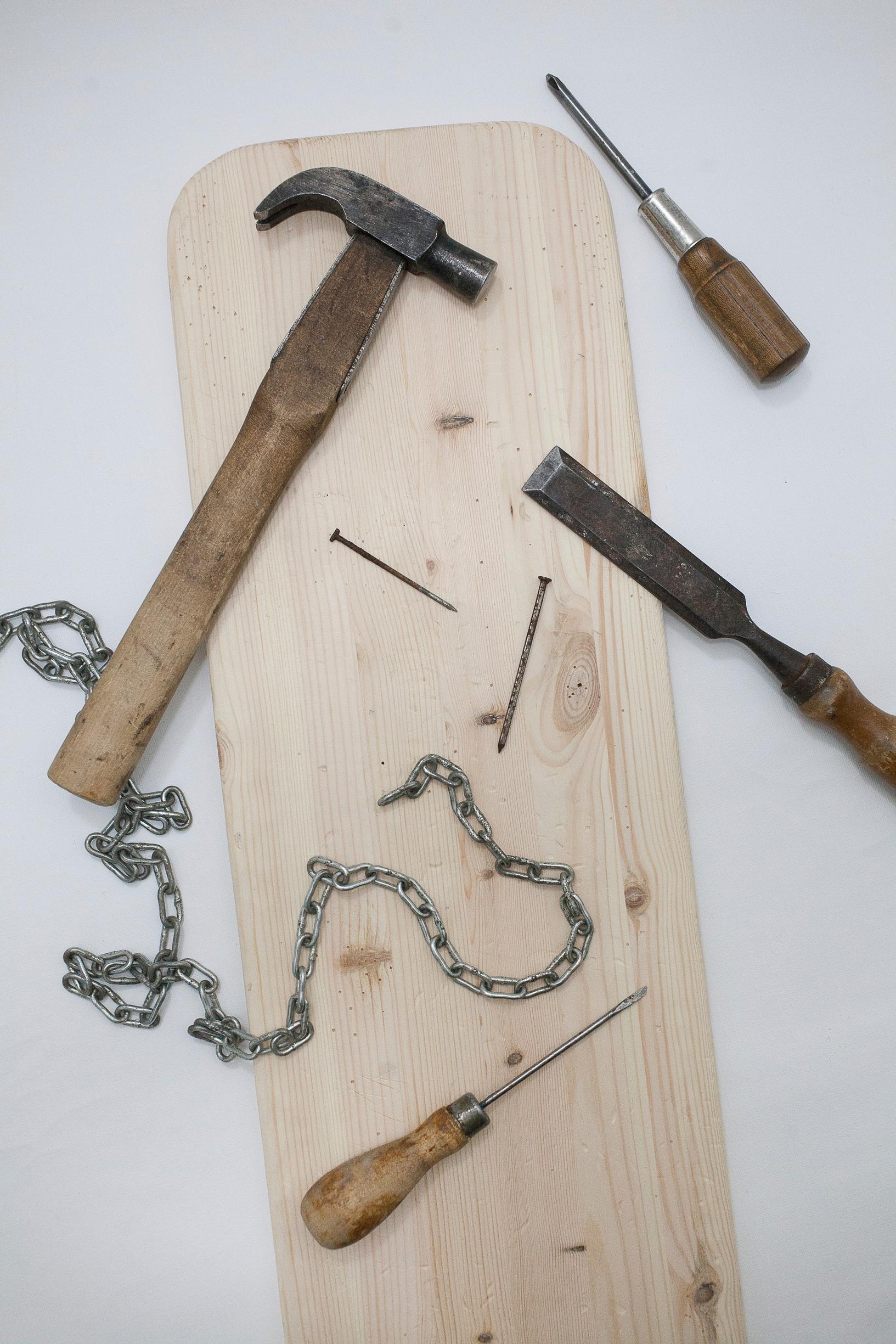 Supplies for treating the laminated wood board