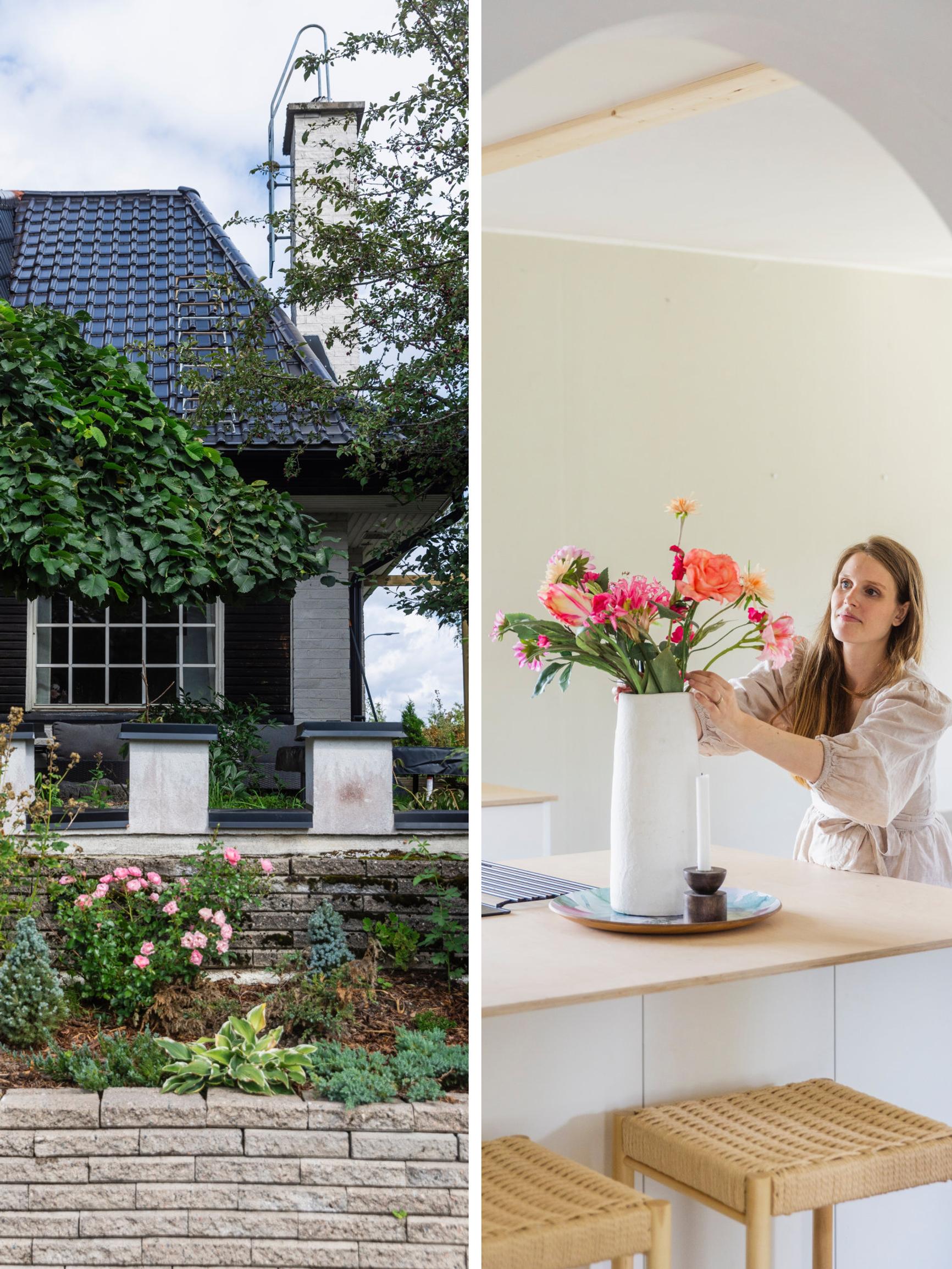 An ’80s charmer: archways, paned windows, and bay windows steal the show in this renovation