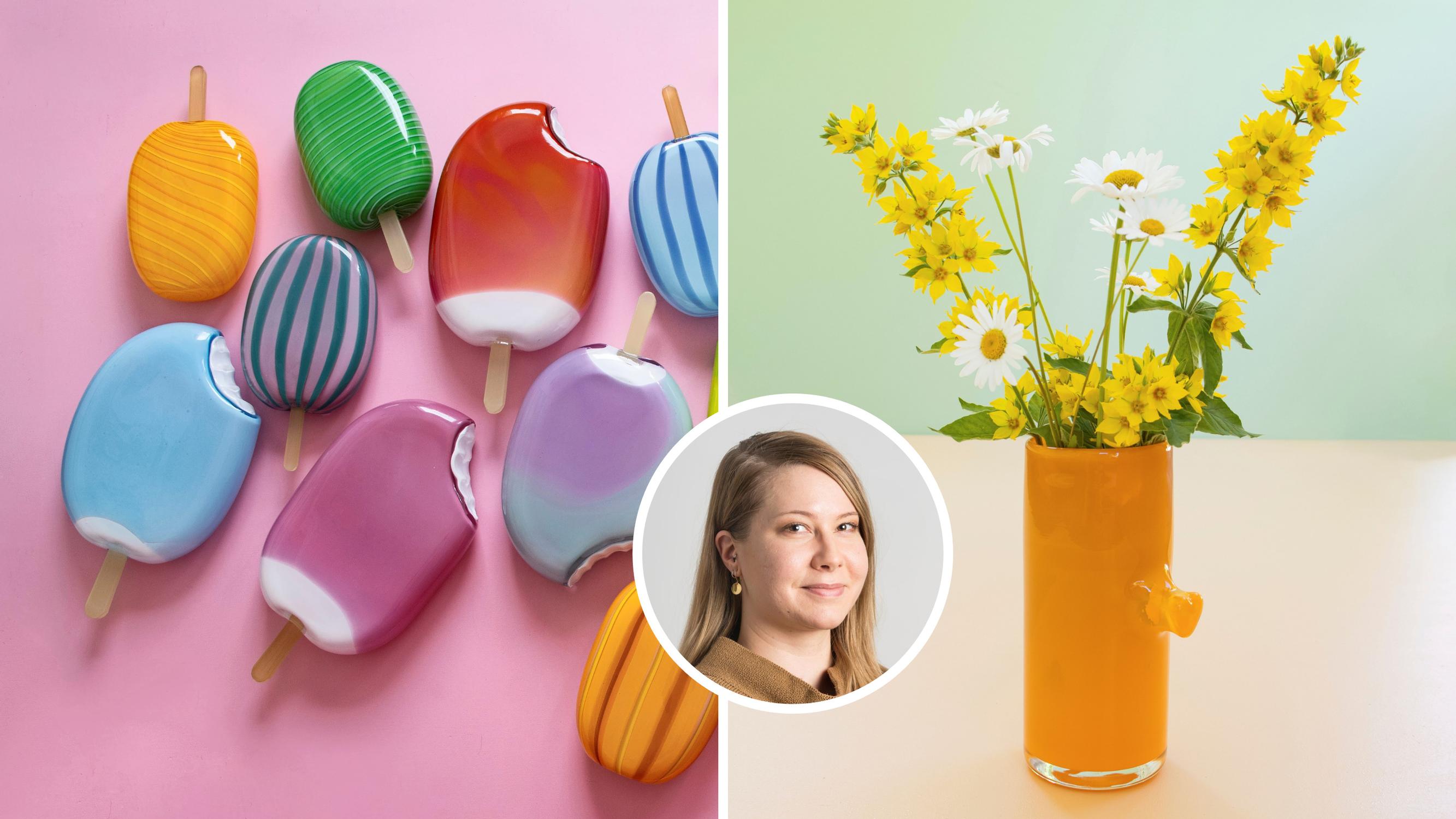 Glass artist Paula Pääkkönen: “Working with colorful glass helped me after depression”