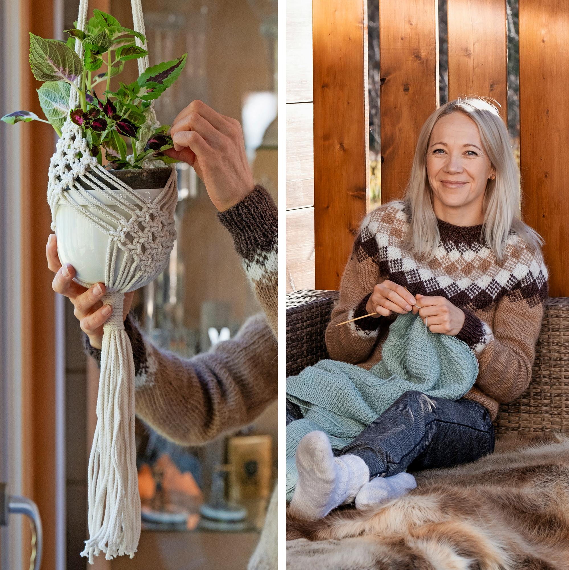 Former top-biathlete Kaisa Mäkäräinen on crafts: “I might have ruined many athletic performances by knitting too much”