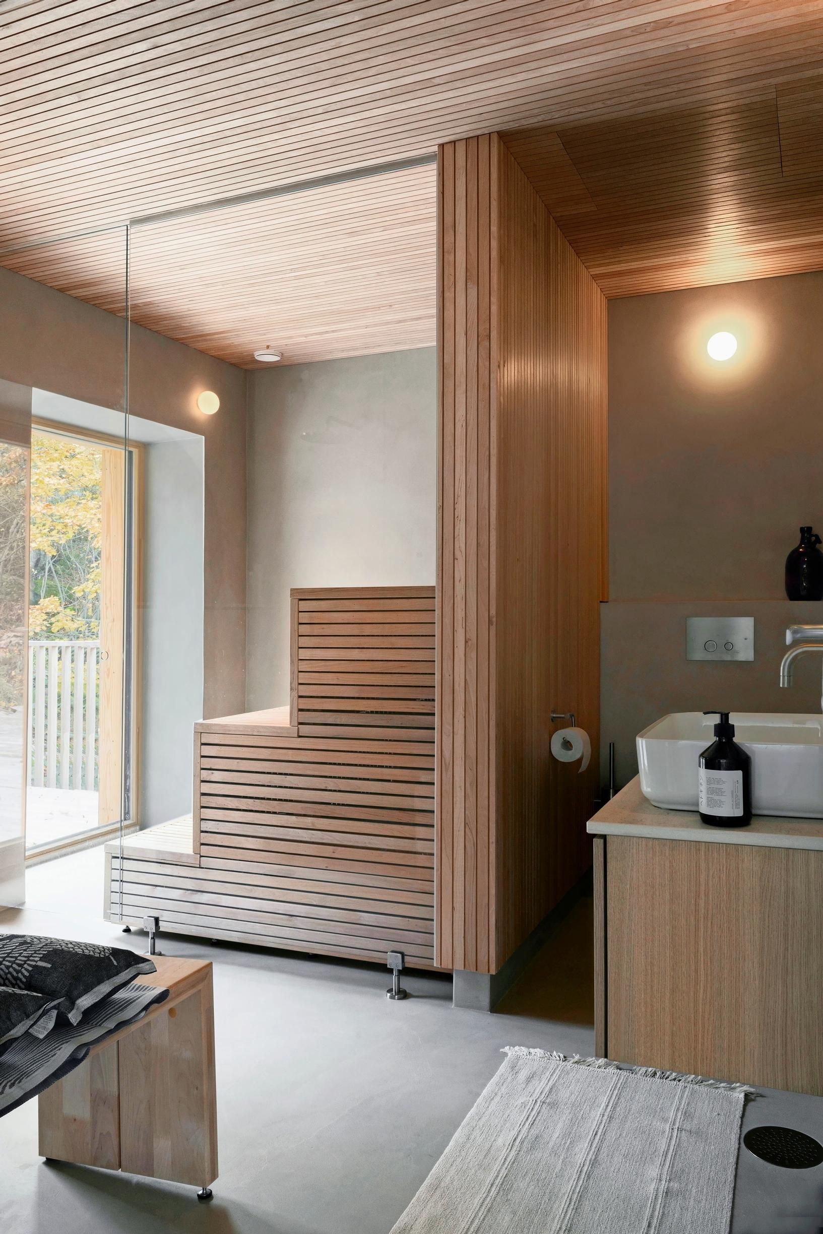 Modern sauna ideas