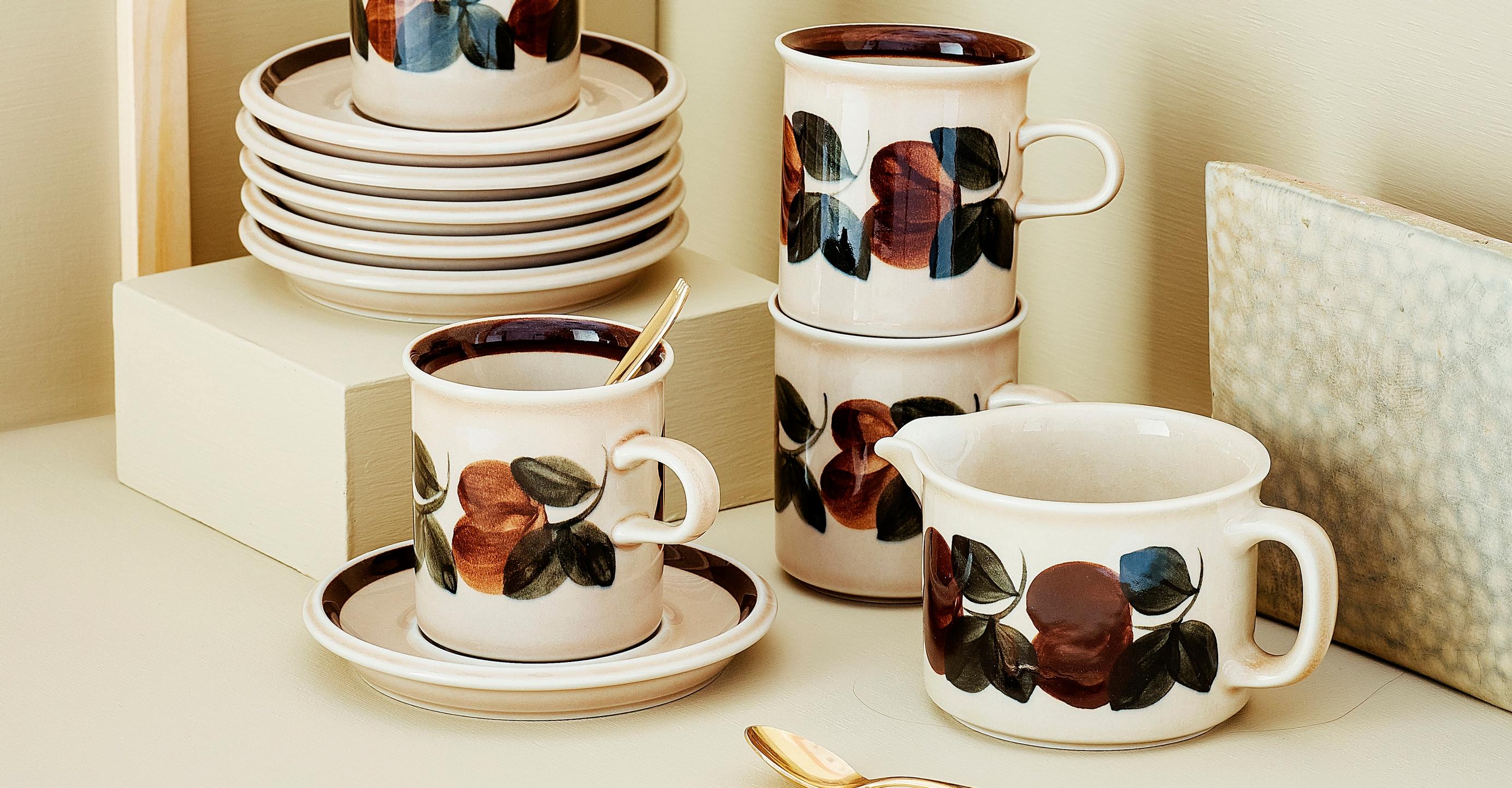Coffee cups with surprising price tags—Finnish tableware merchant reveals four vintage sets in high demand
