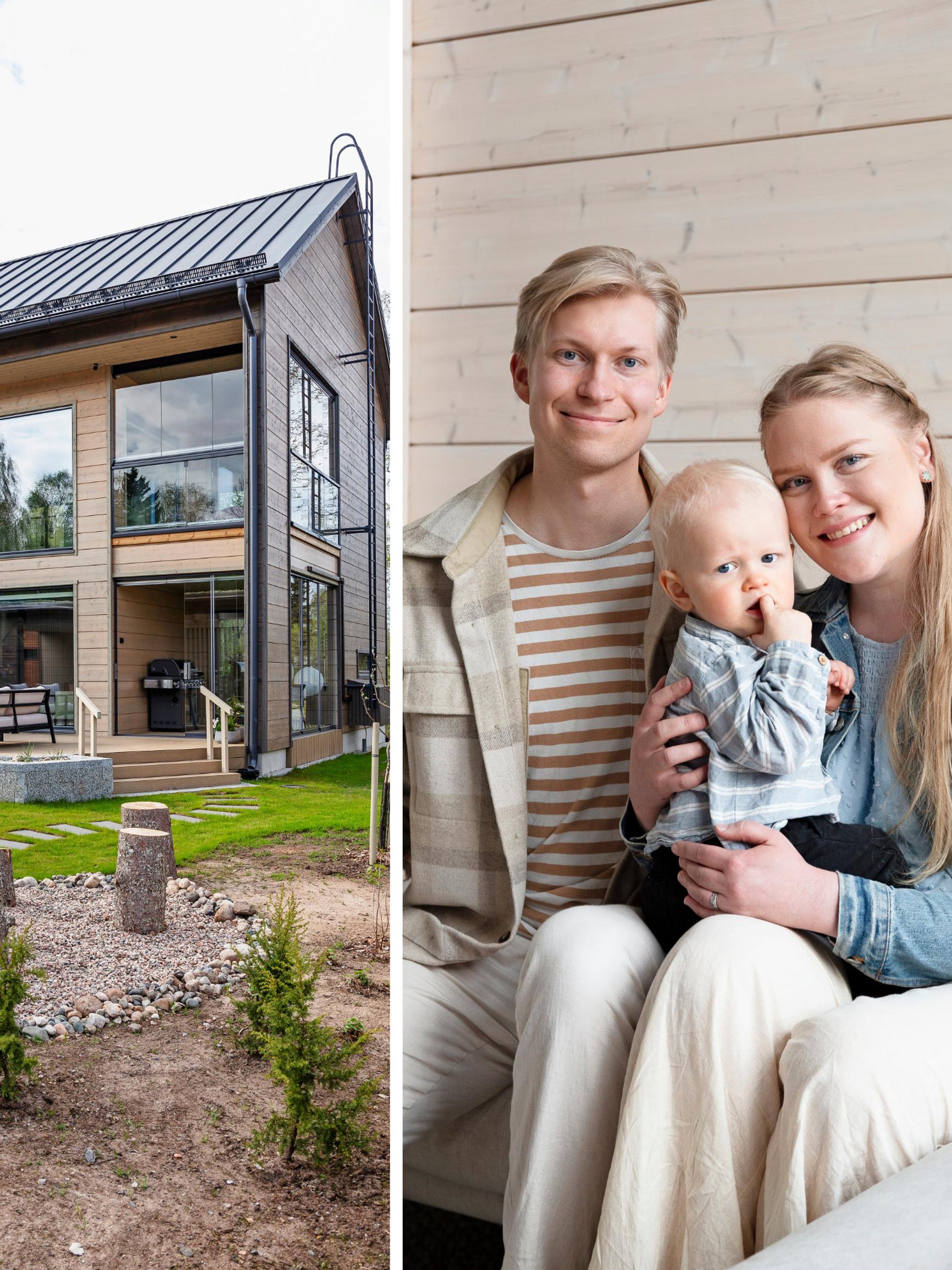 Smart home with a magical glass cube—this housing fair build was a dream come true for Roosa and Karri