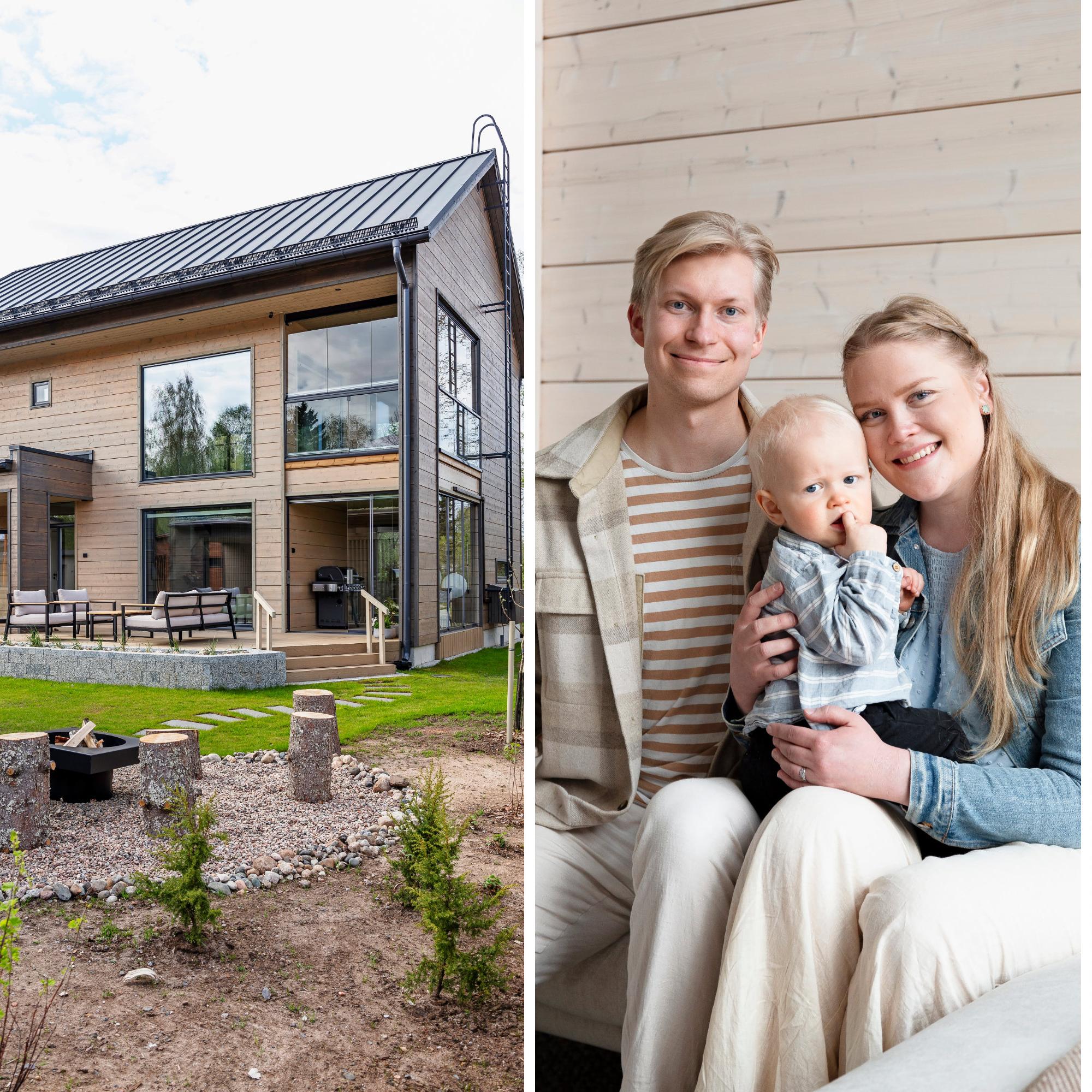 Smart home with a magical glass cube—this housing fair build was a dream come true for Roosa and Karri