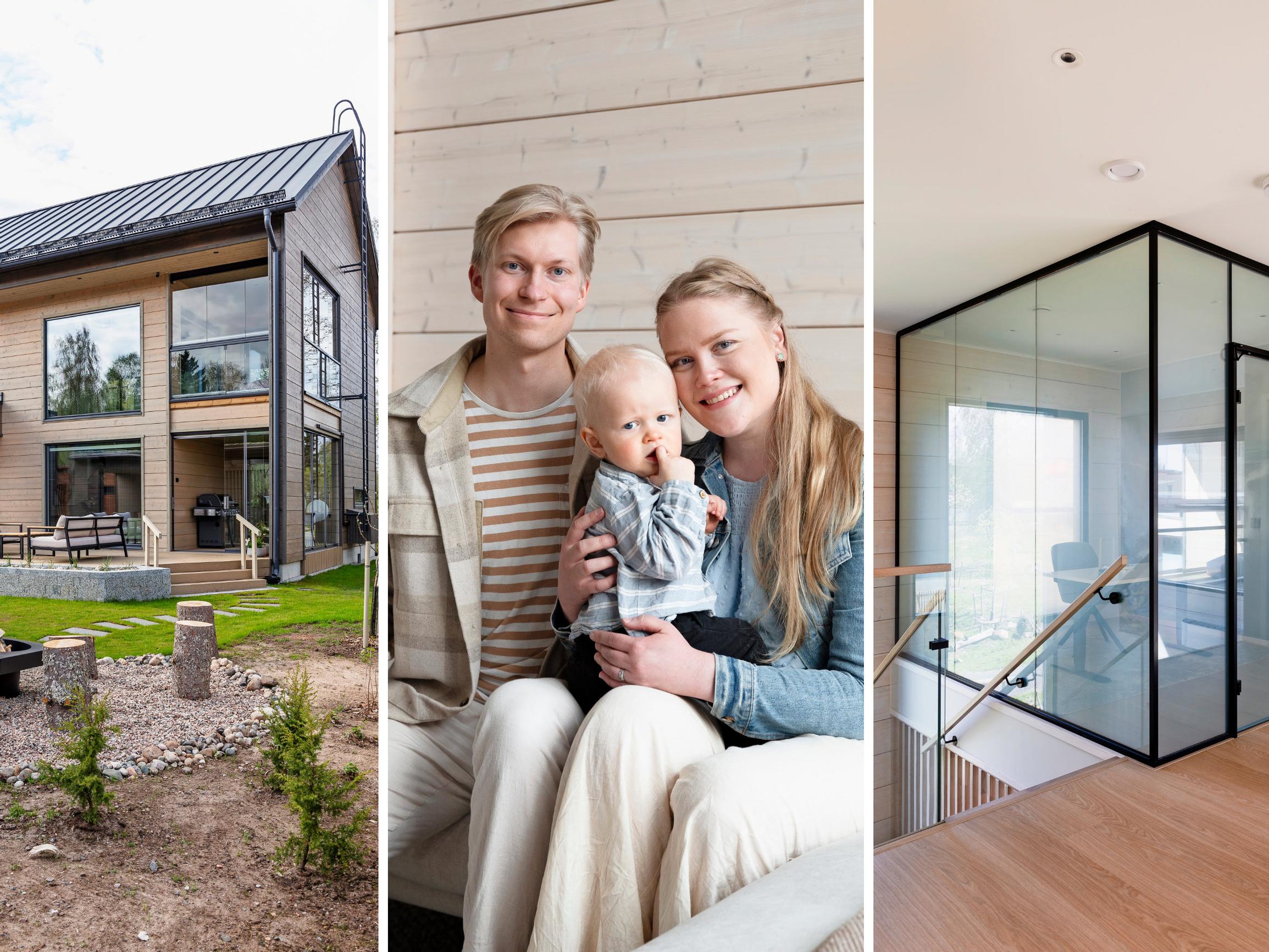Smart home with a magical glass cube—this housing fair build was a dream come true for Roosa and Karri