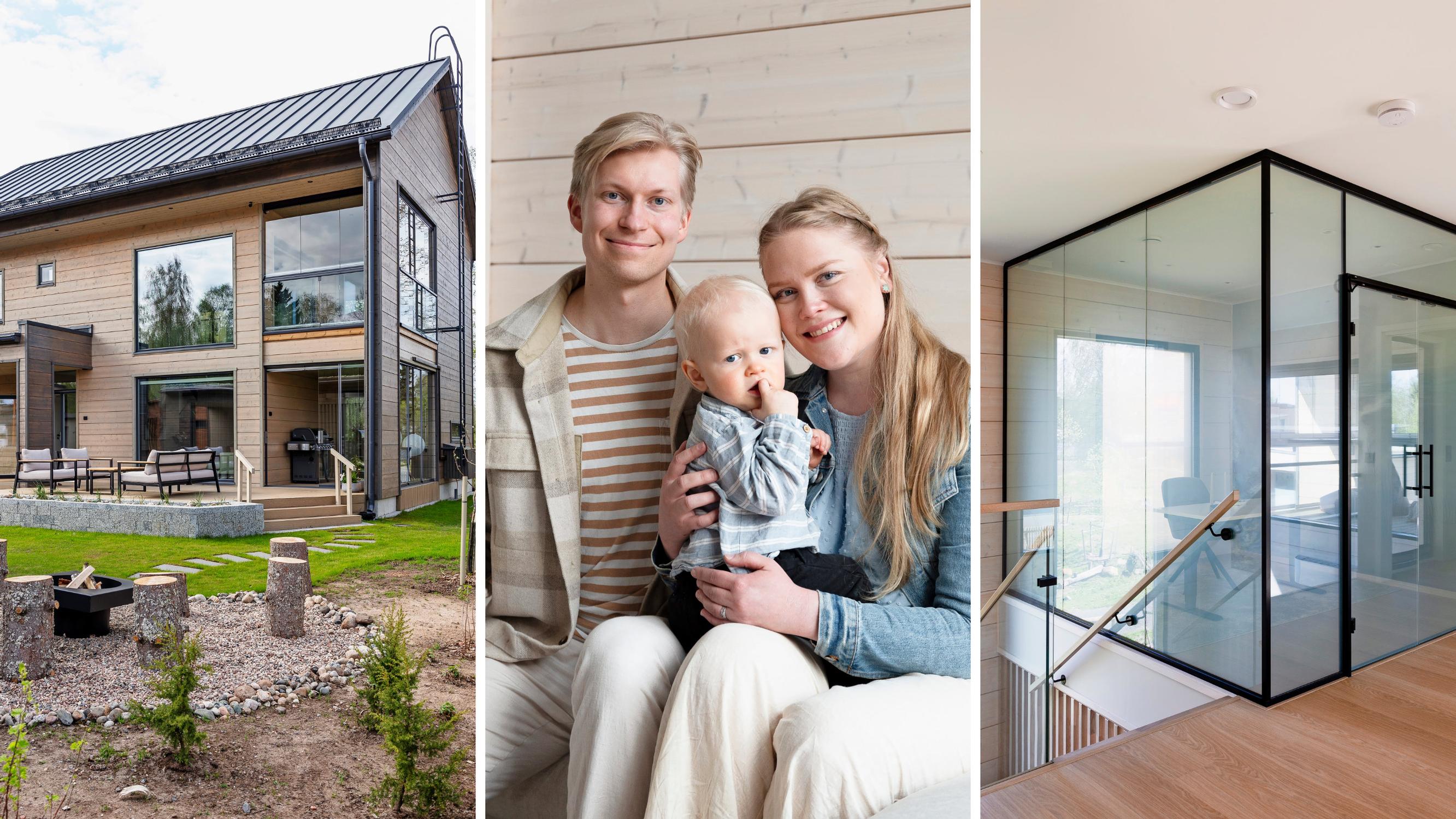 Smart home with a magical glass cube—this housing fair build was a dream come true for Roosa and Karri