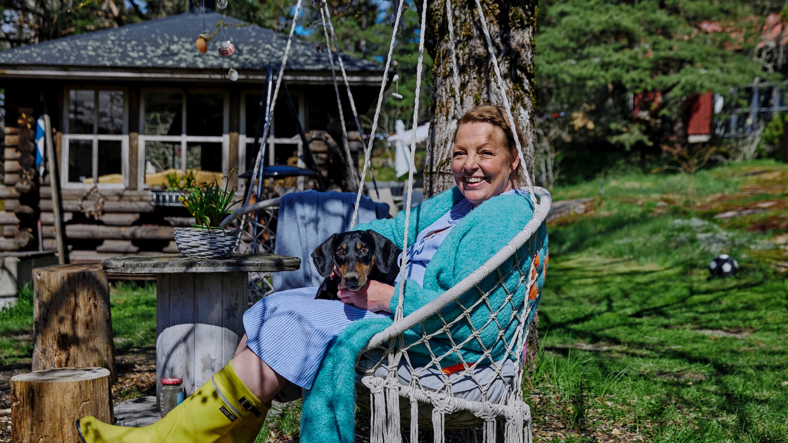 Former manager Anette moved to the archipelago after burnout: “Everything I want is right here”